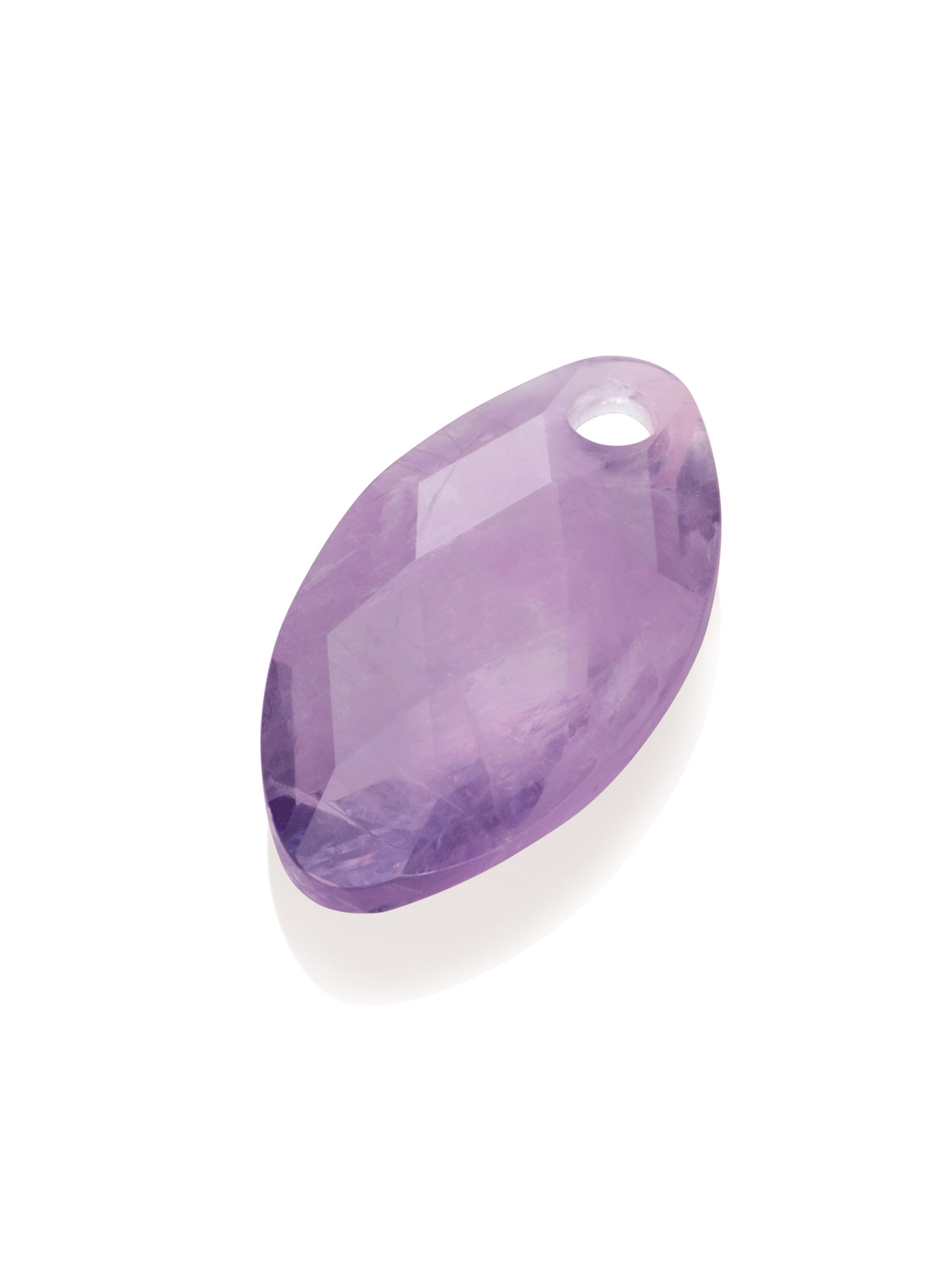 Pendant Edelsteen Leaf Amethyst - Pendant Edelsteen Leaf Amethyst