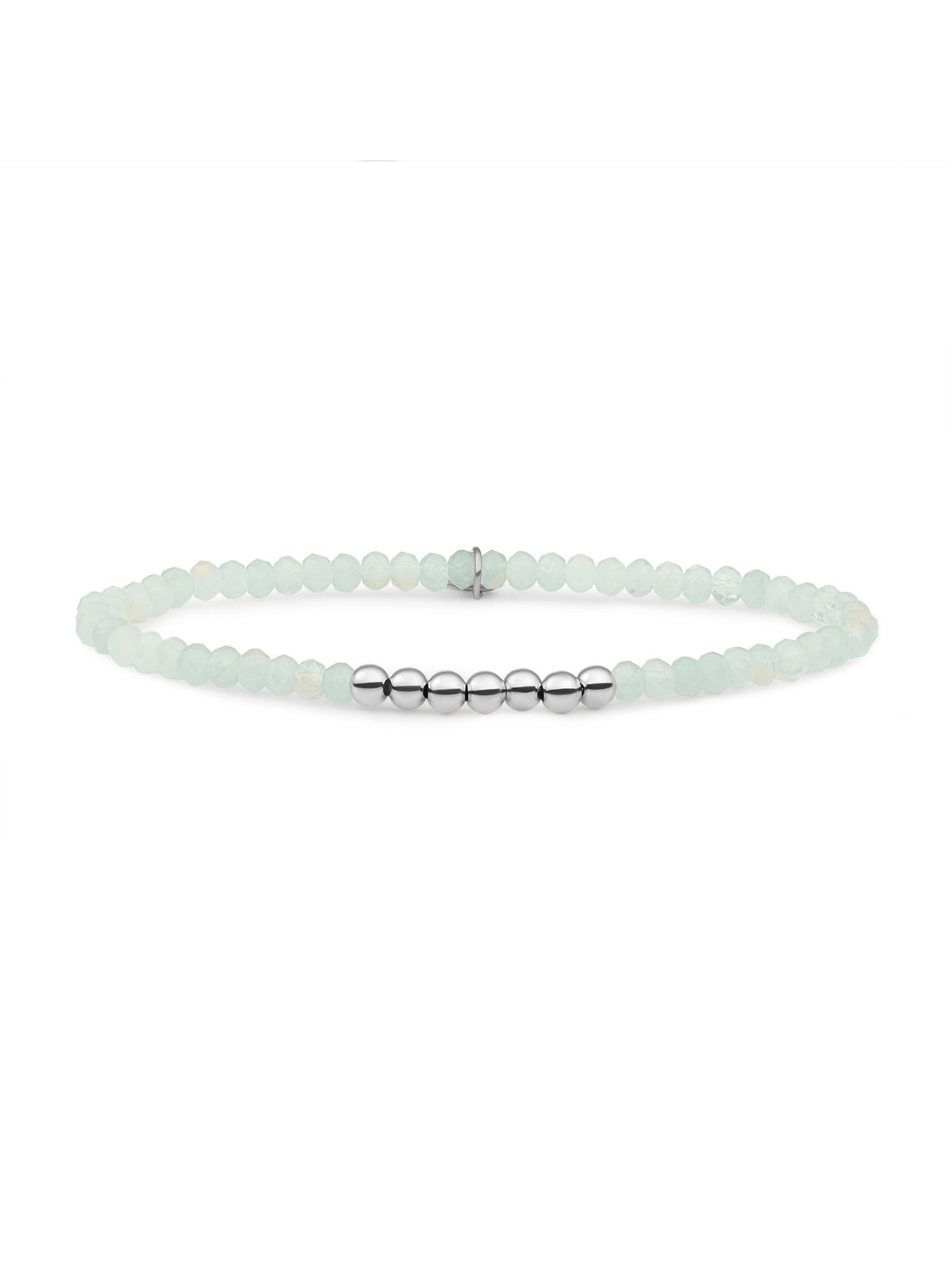 Reverse Universe Armband Opalite - Rhodium Plated