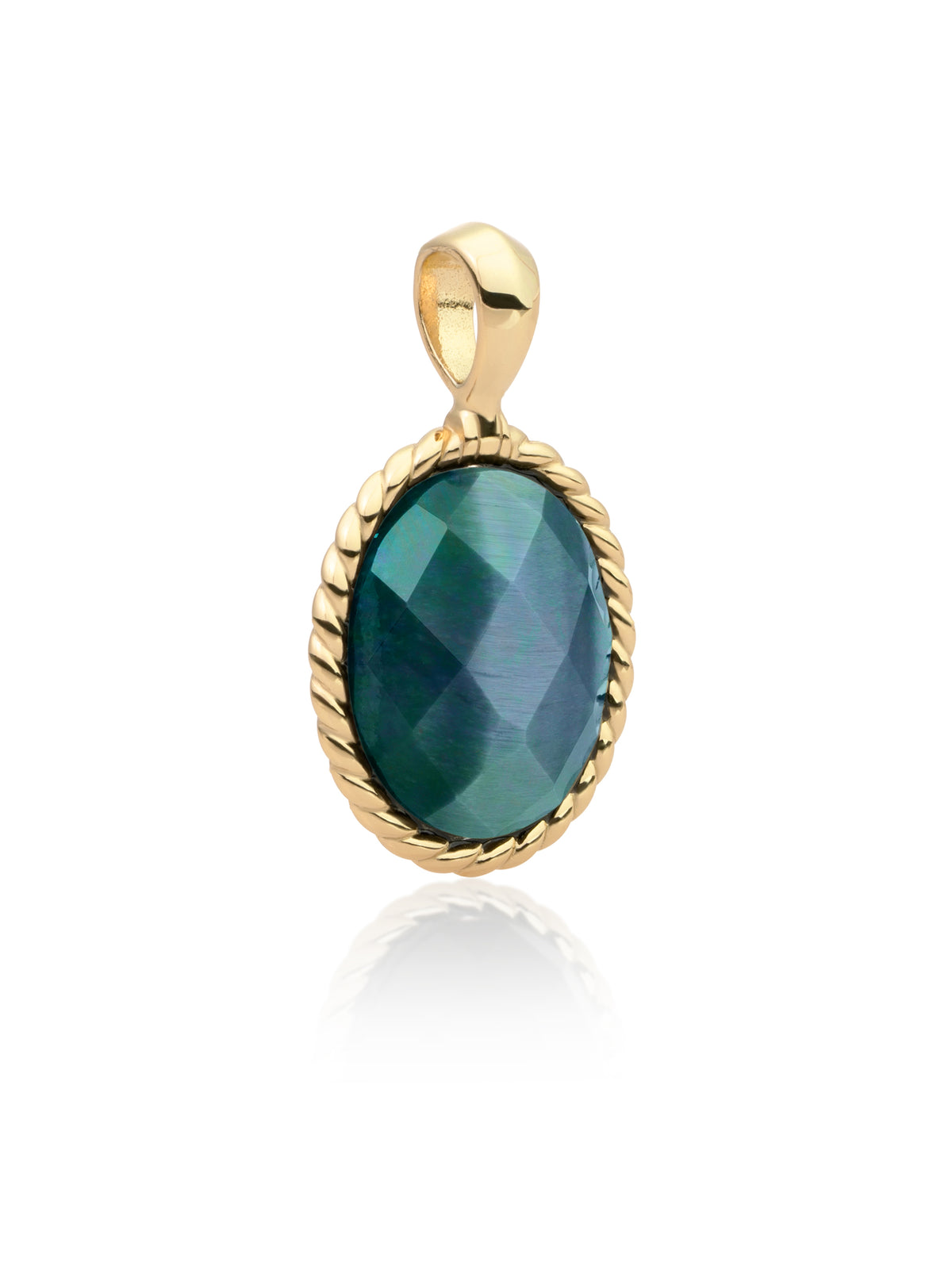Twist Pendant Labradorite