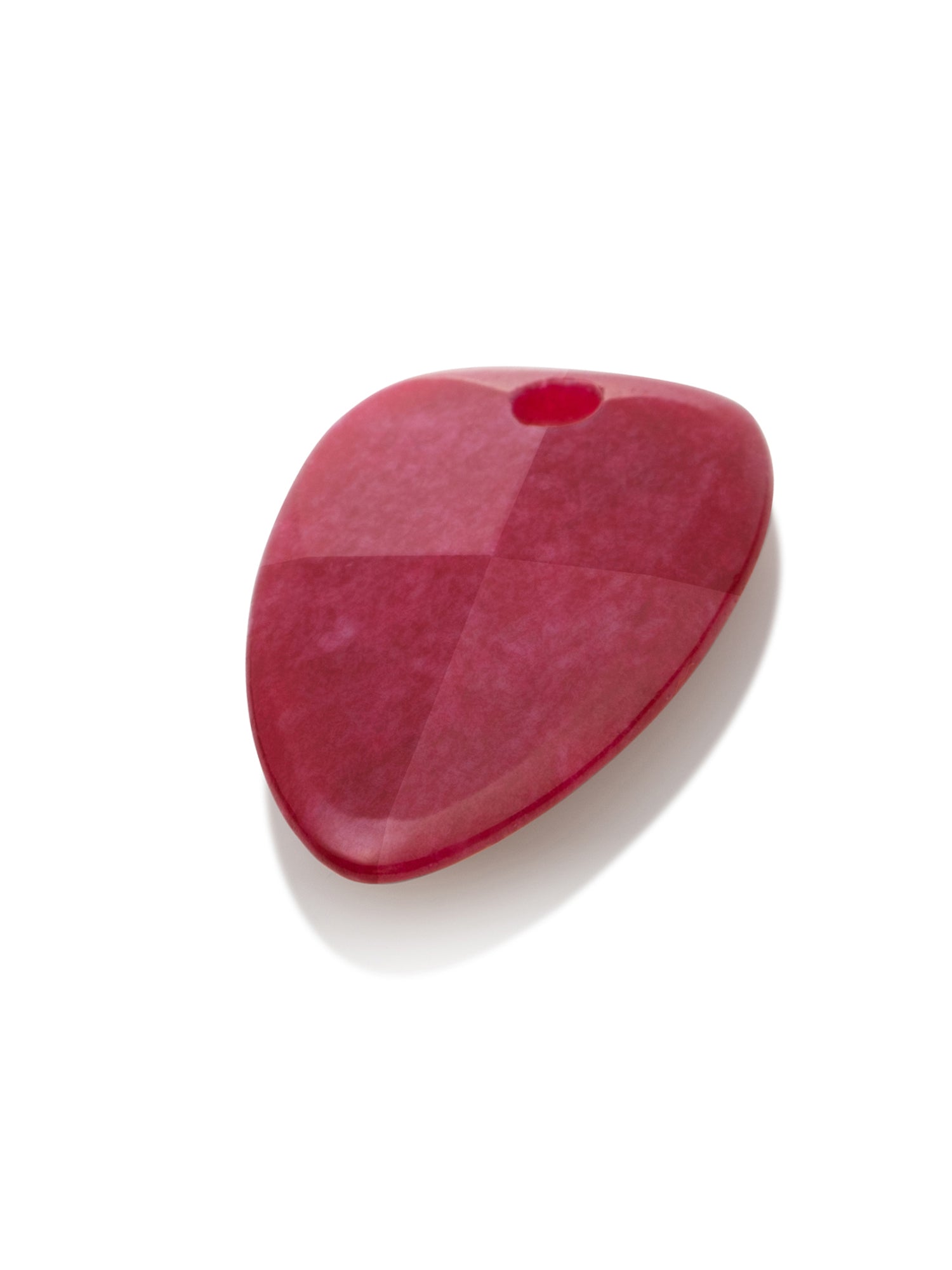 Pendant Edelsteen Edge Red Jade - Pendant Edelsteen Edge Red Jade
