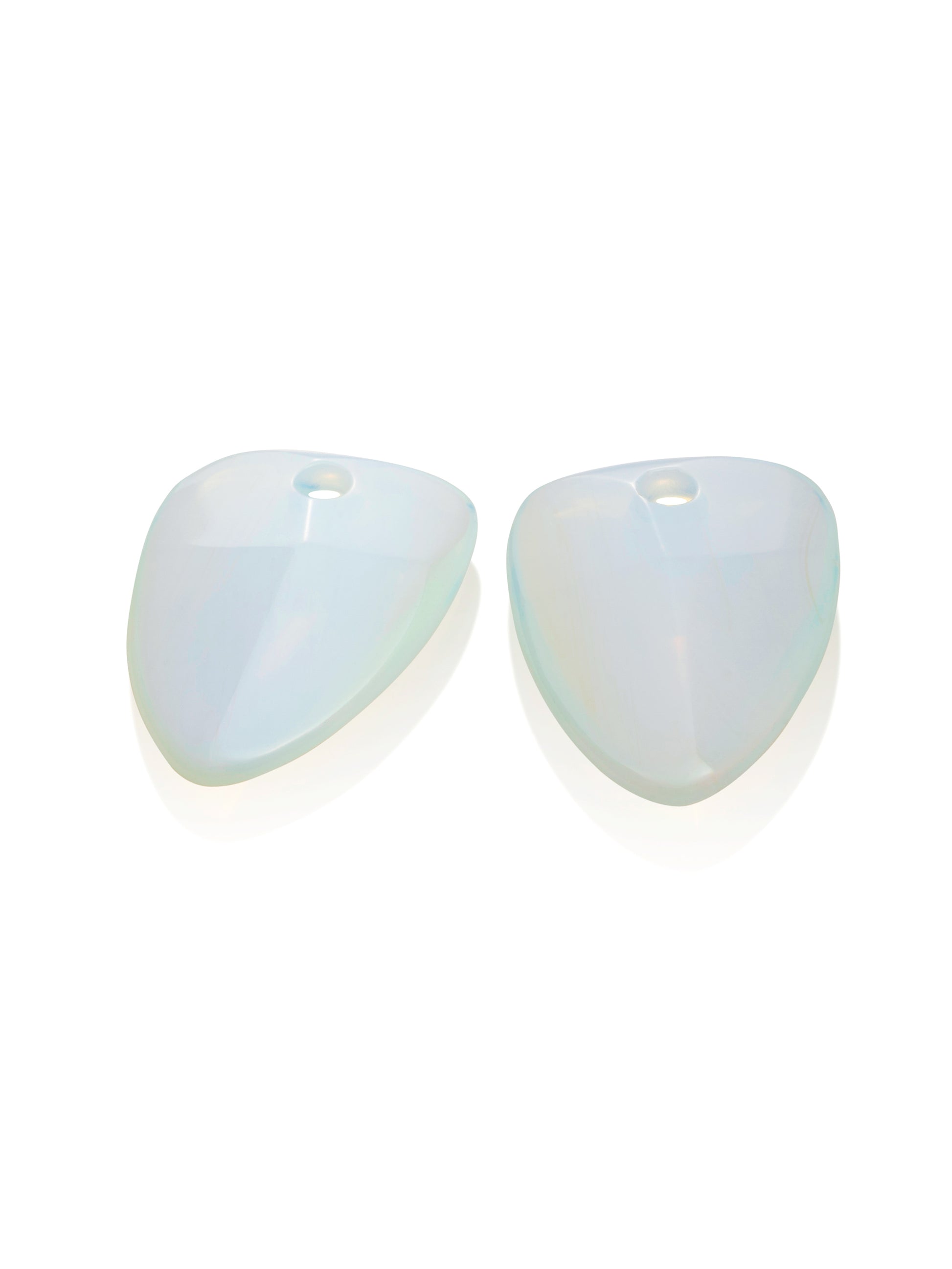 Oorbel Edelstenen Edge Facet Opalite - Oorbel Edelstenen Edge Facet Opalite