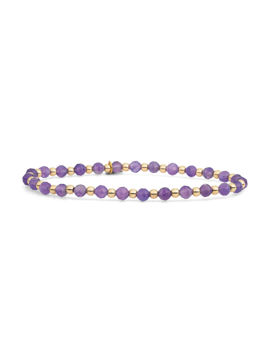 Interstellar Armband Amethyst - Gold Plated