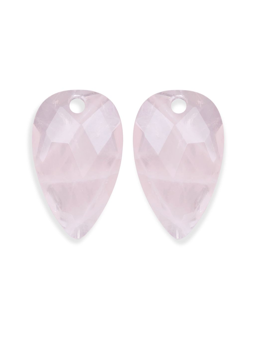 Oorbel Edelstenen Blossom Rose Quartz - Oorbel Edelstenen Blossom Rose Quartz