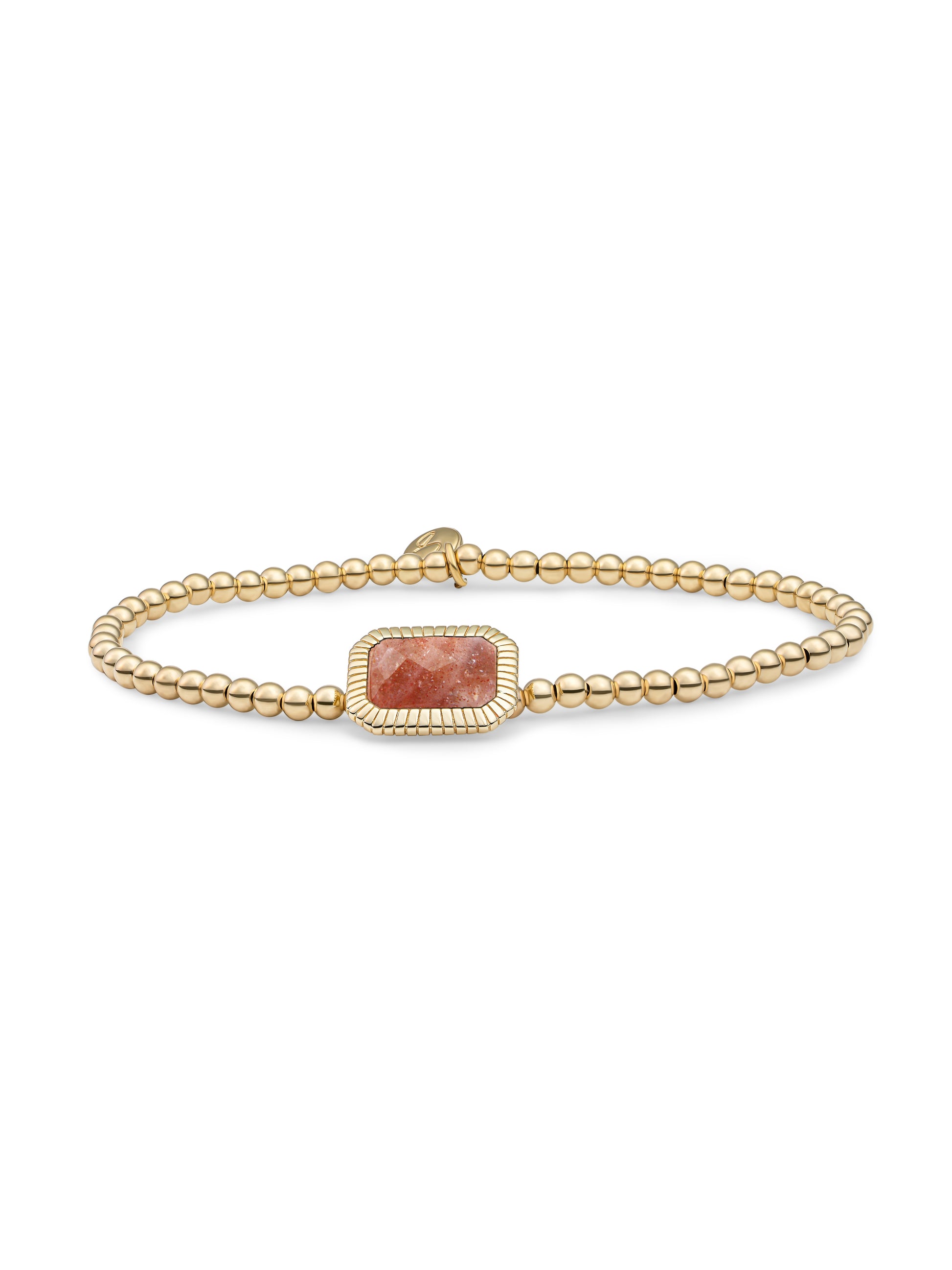 Baguette Armband Sunstone - 0.00 / 0.00 / Gold Plated