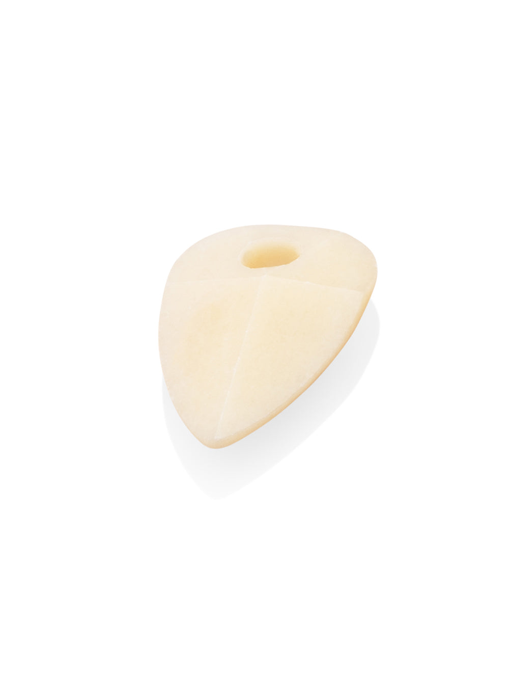 Pendant Edelsteen Beige Agate Edge Mini - Pendant Edelsteen Beige Agate Edge Mini
