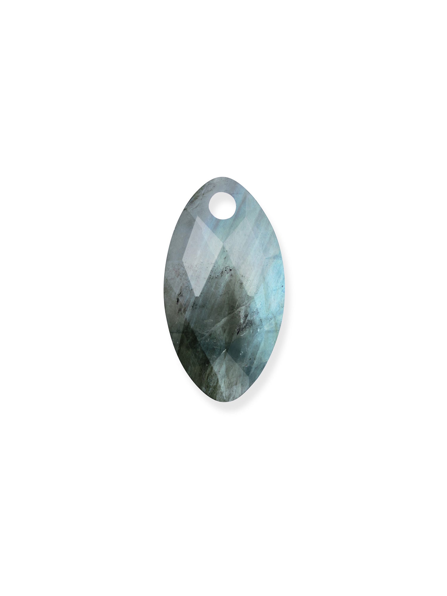 Pendant Edelsteen Leaf Labradorite - Pendant Edelsteen Leaf Labradorite