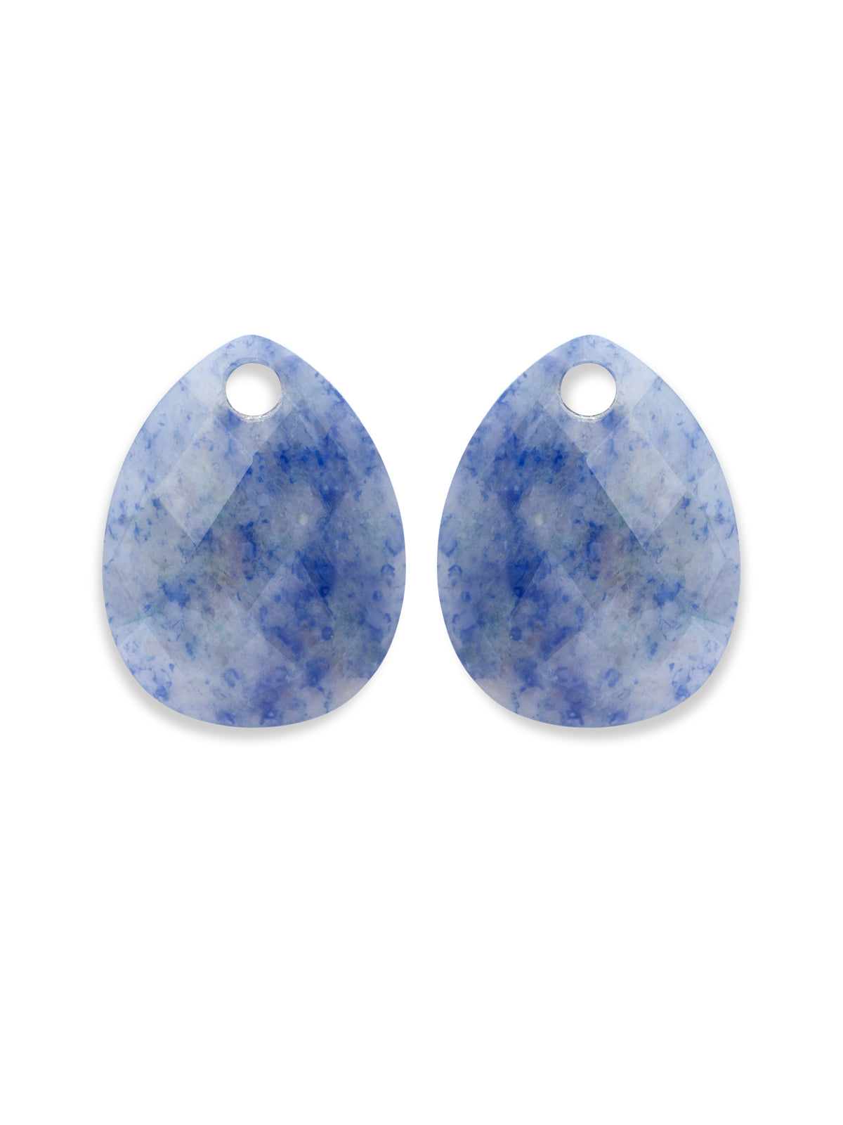Oorbel Edelstenen Afterglow Blue Aventurine - Oorbel Edelstenen Afterglow Blue Aventurine