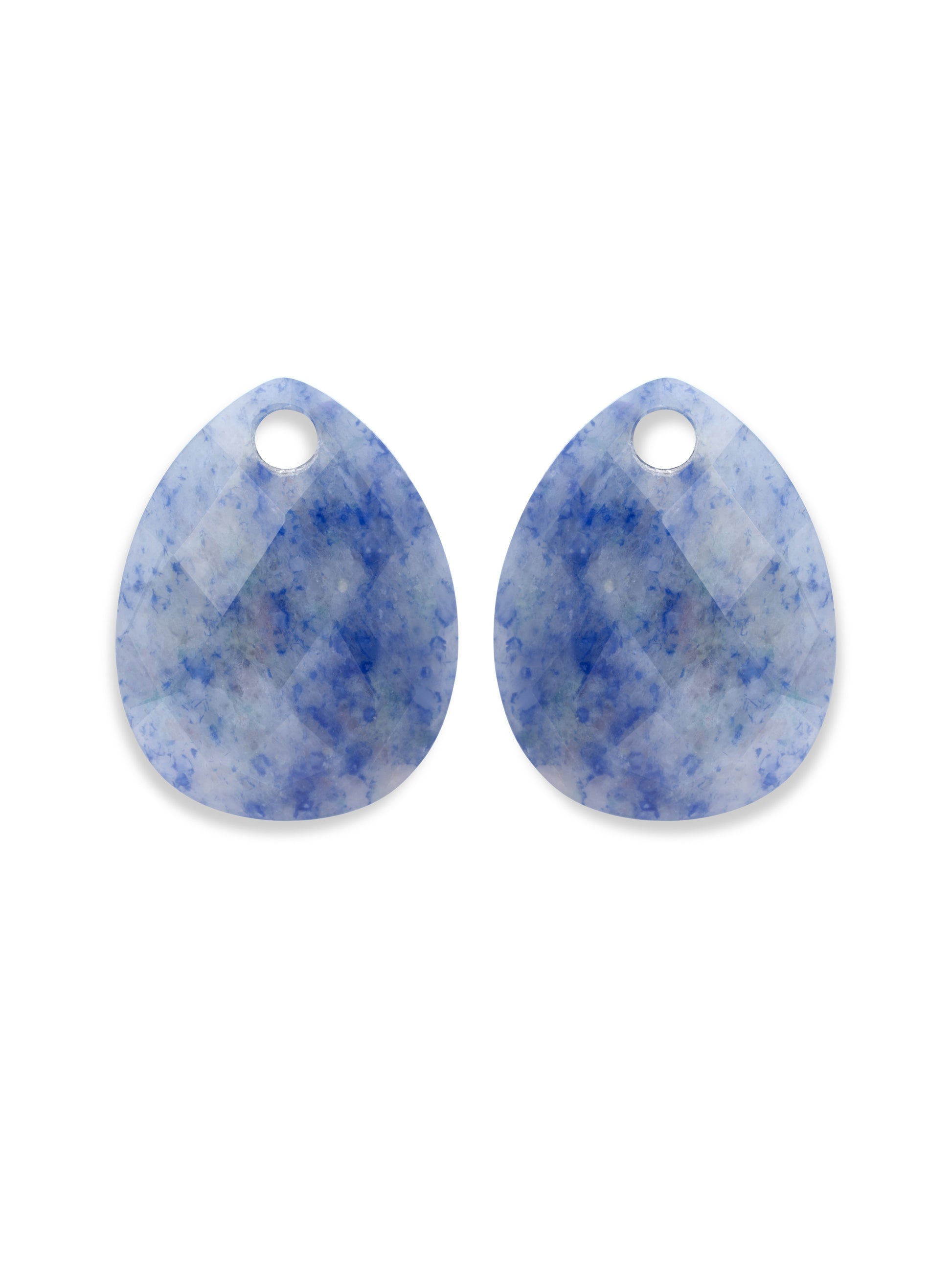 Oorbel Edelstenen Afterglow Blue Aventurine - Oorbel Edelstenen Afterglow Blue Aventurine