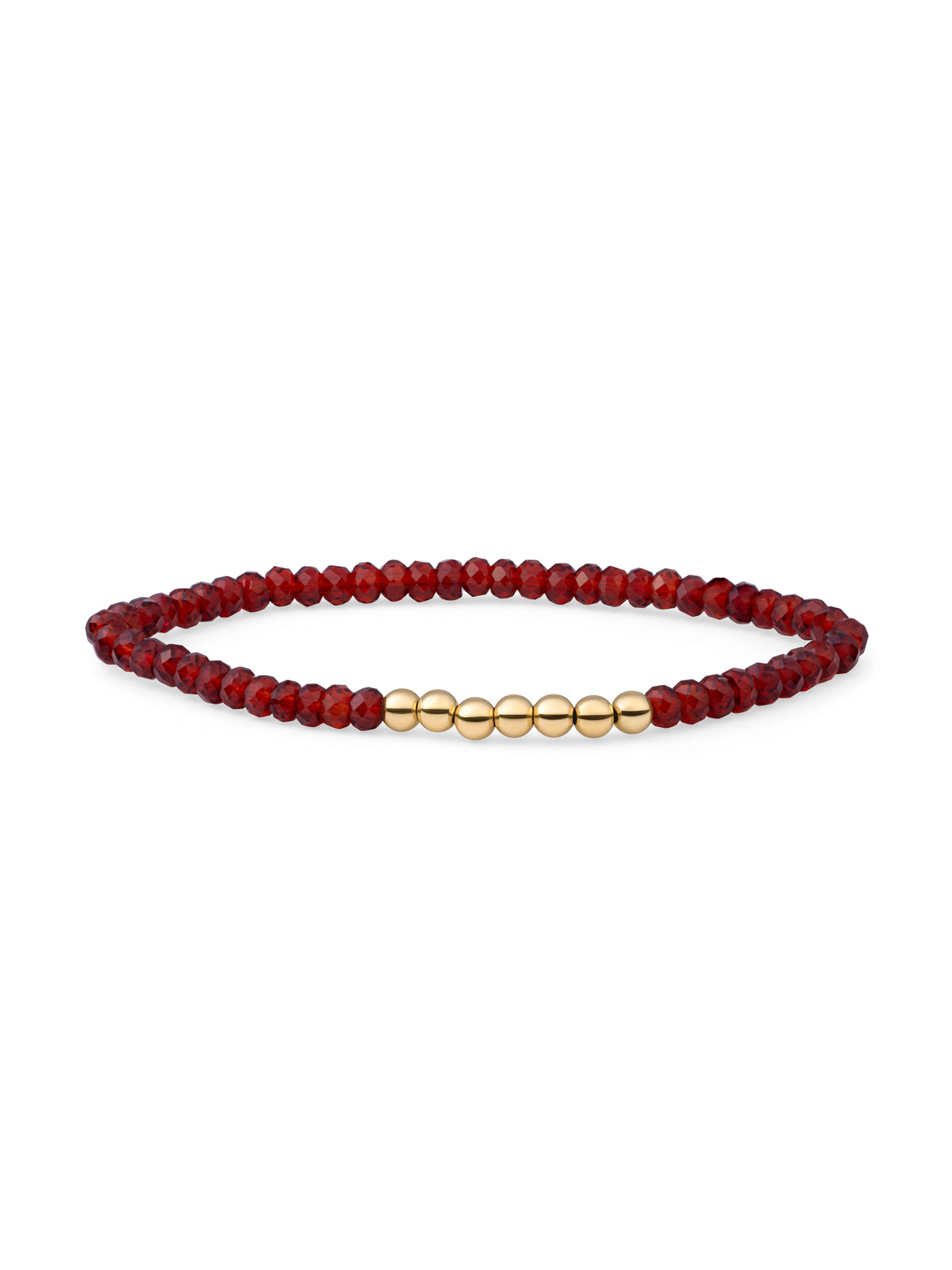 Reverse Universe Armband Ruby Quartz - Gold Plated