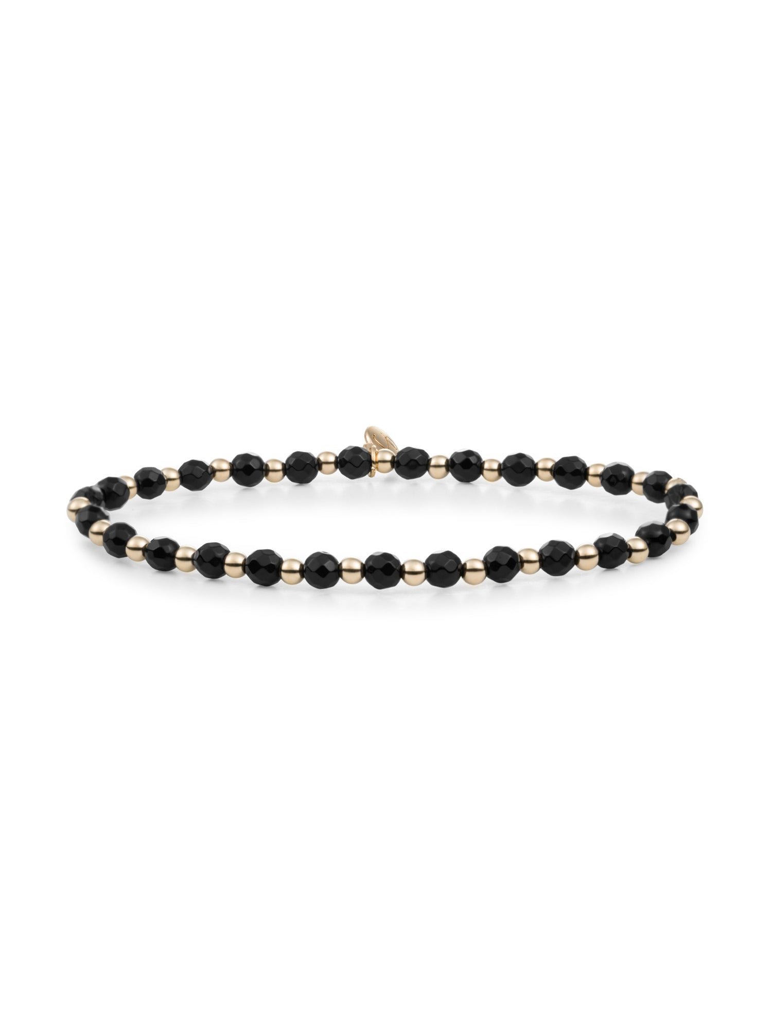 Interstellar Armband Onyx - Gold Plated