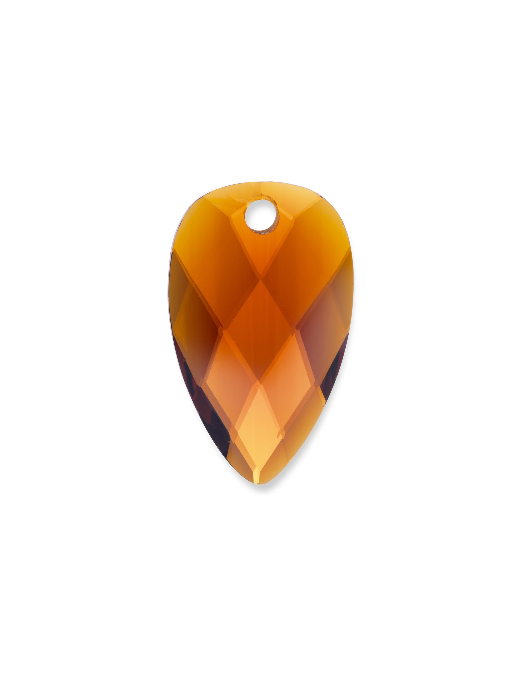 Pendant Edelsteen Blossom Citrine Quartz - Pendant Edelsteen Blossom Citrine Quartz