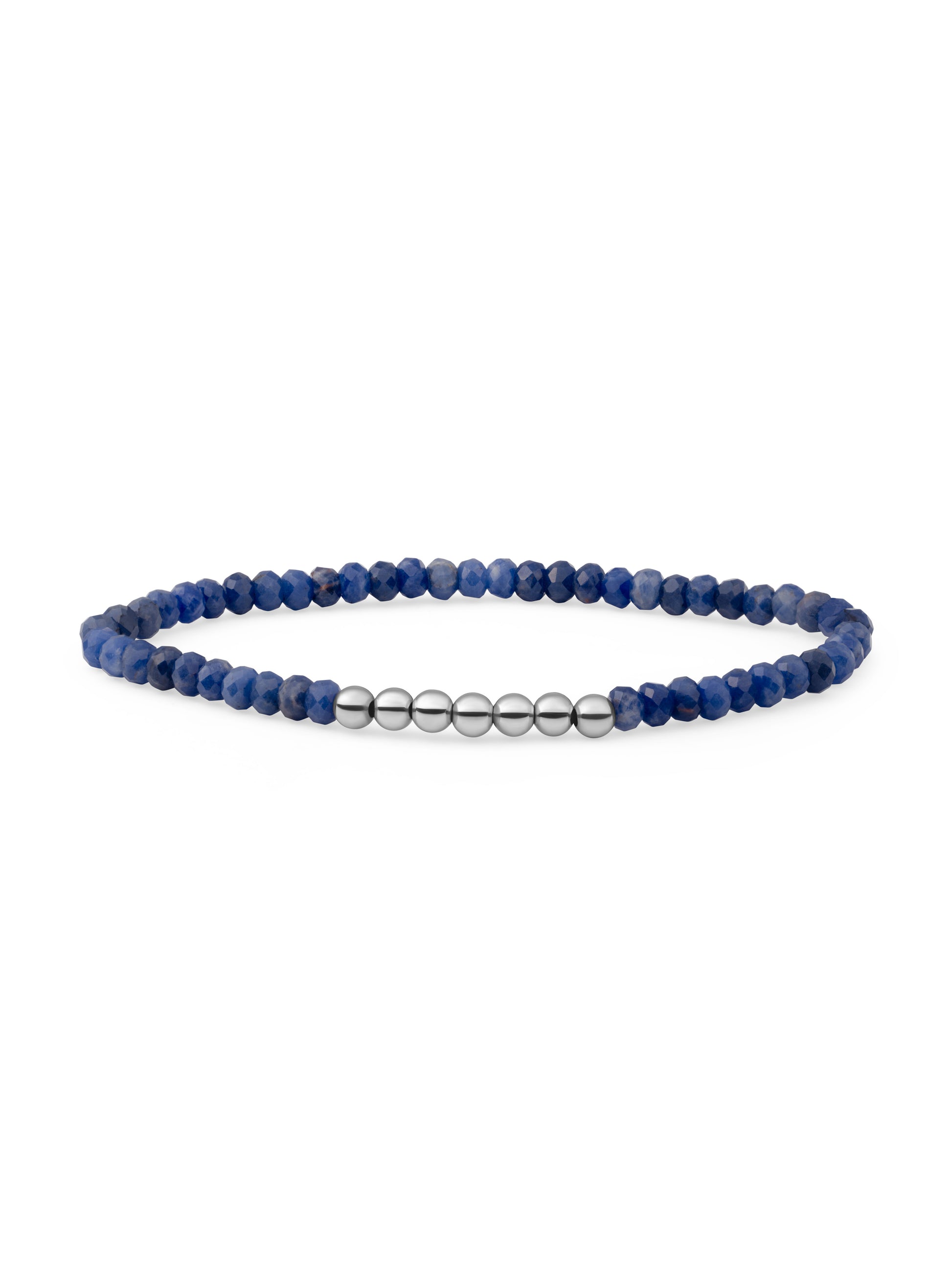 Reverse Universe Armband Sodalite - Rhodium Plated