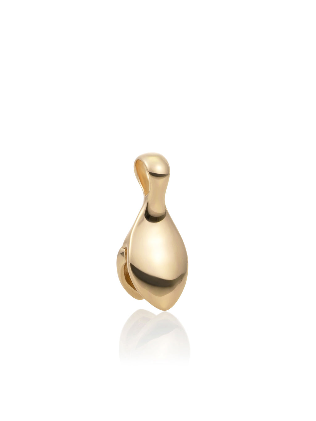 Pendant Clip Leaf - Gold Plated