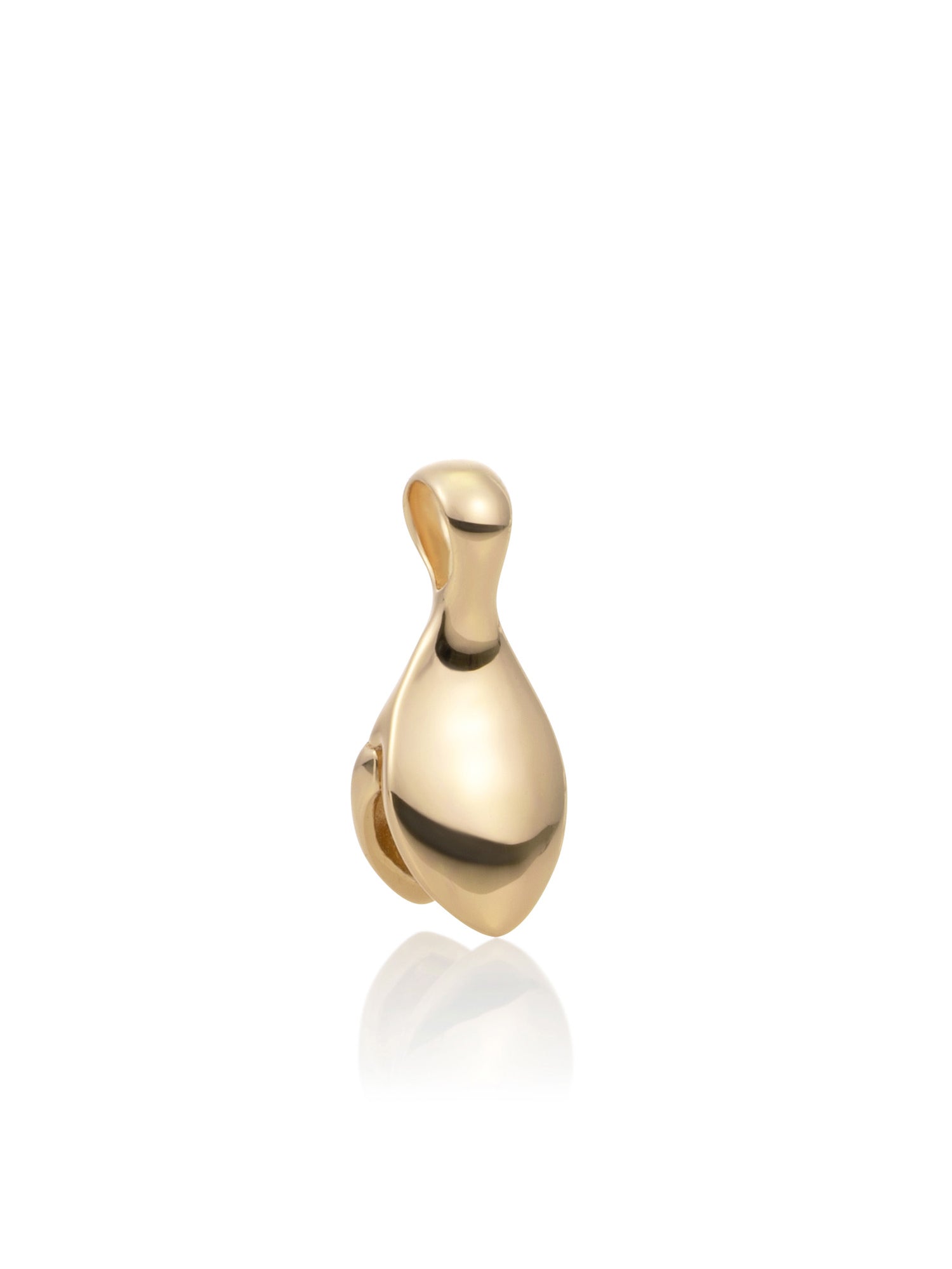 Pendant Clip Leaf - Gold Plated