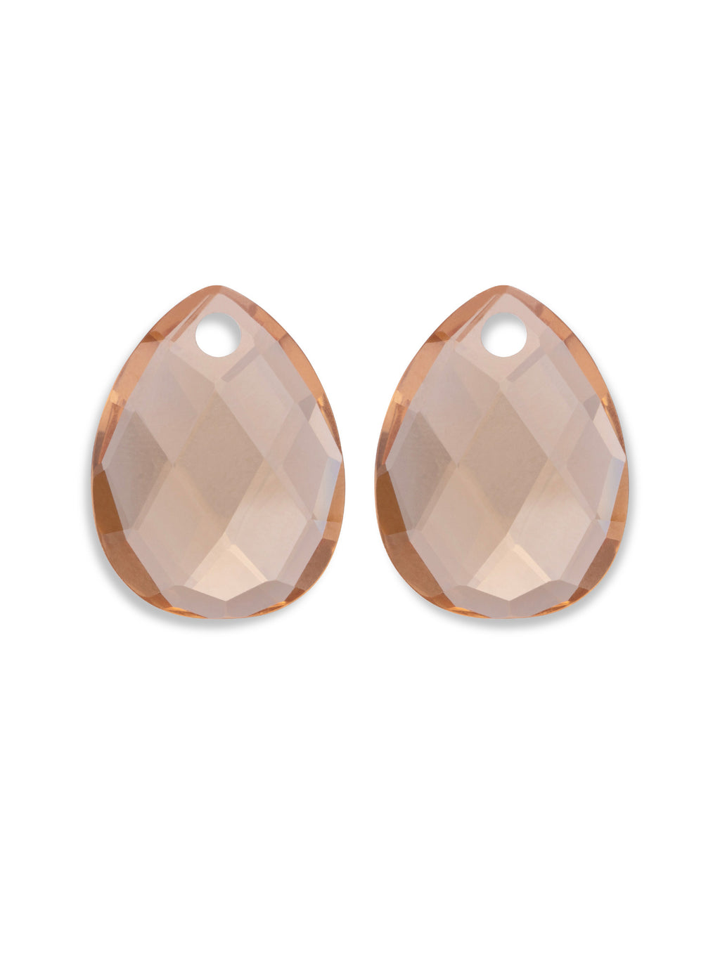 Oorbel Edelstenen Afterglow Light Gold Citrine Quartz - Oorbel Edelstenen Afterglow Light Gold Citrine Quartz