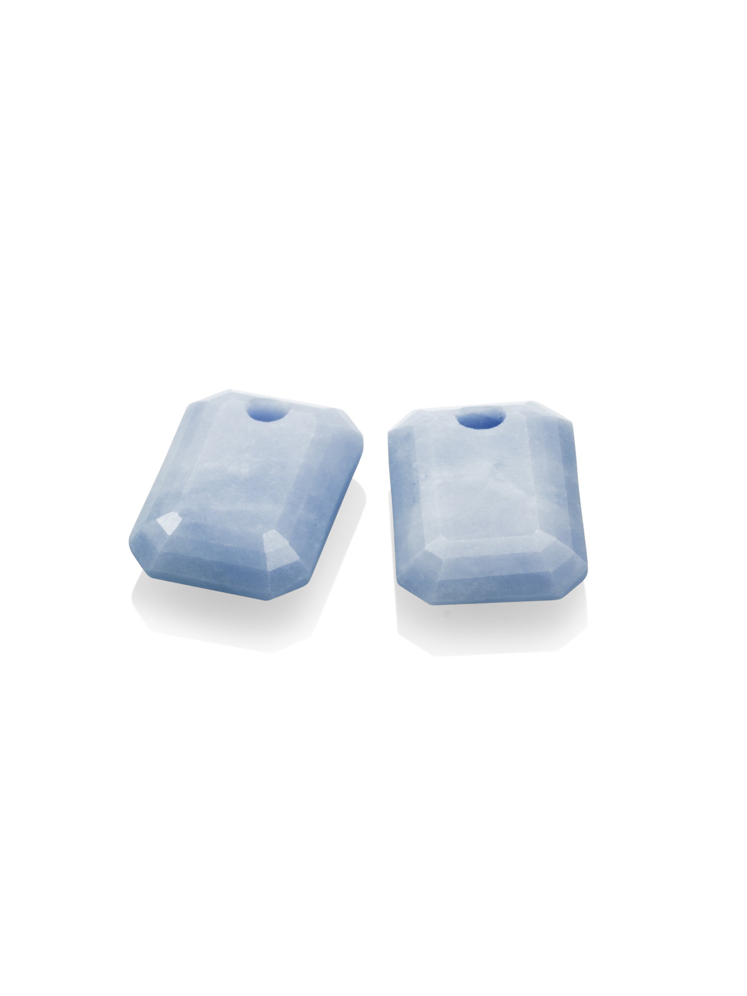 Oorbel Edelstenen Baguette Blue Aventurine - Oorbel Edelstenen Baguette Blue Aventurine