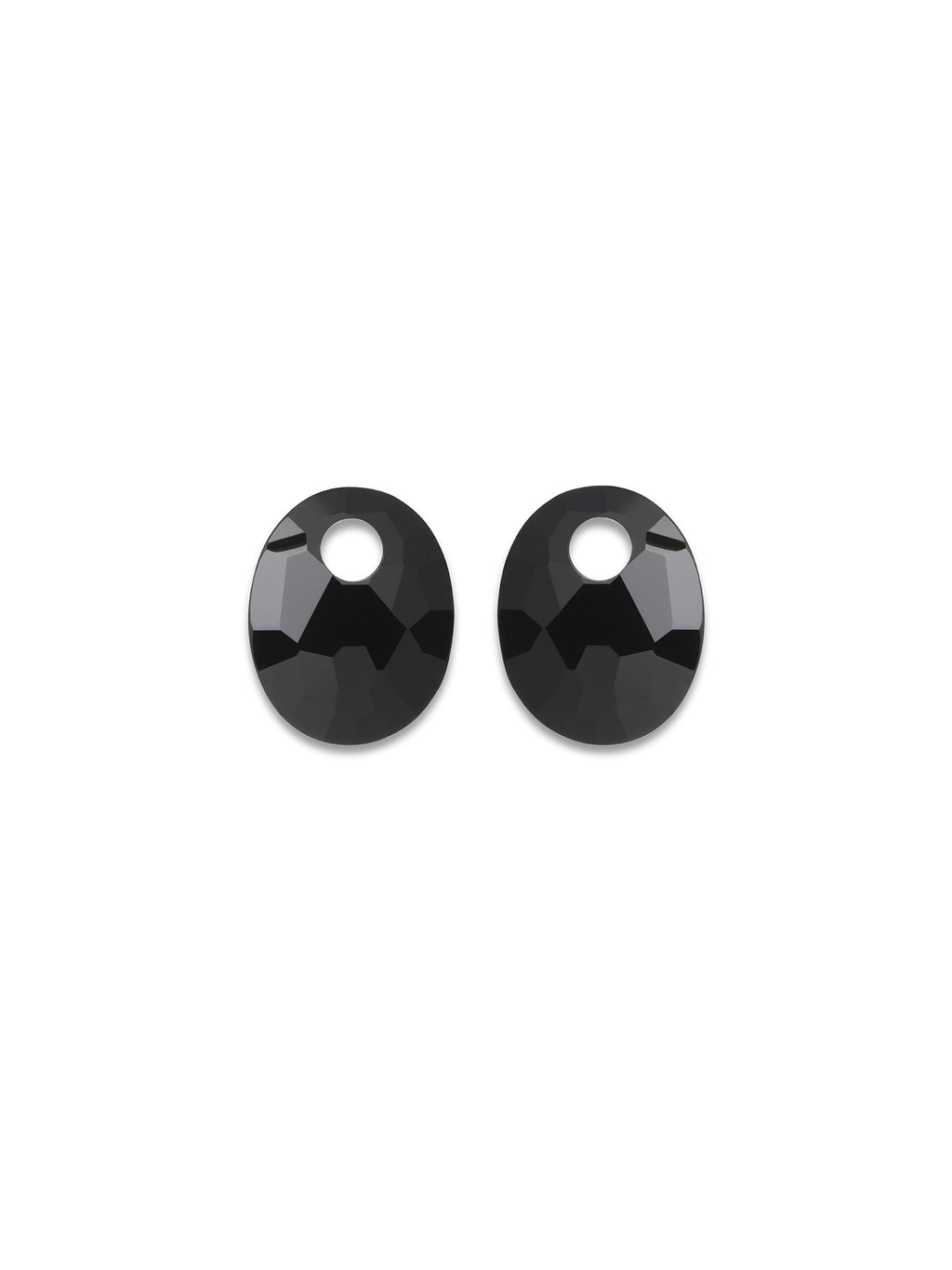 Oorbel Edelstenen Small Oval Onyx - Oorbel Edelstenen Small Oval Onyx