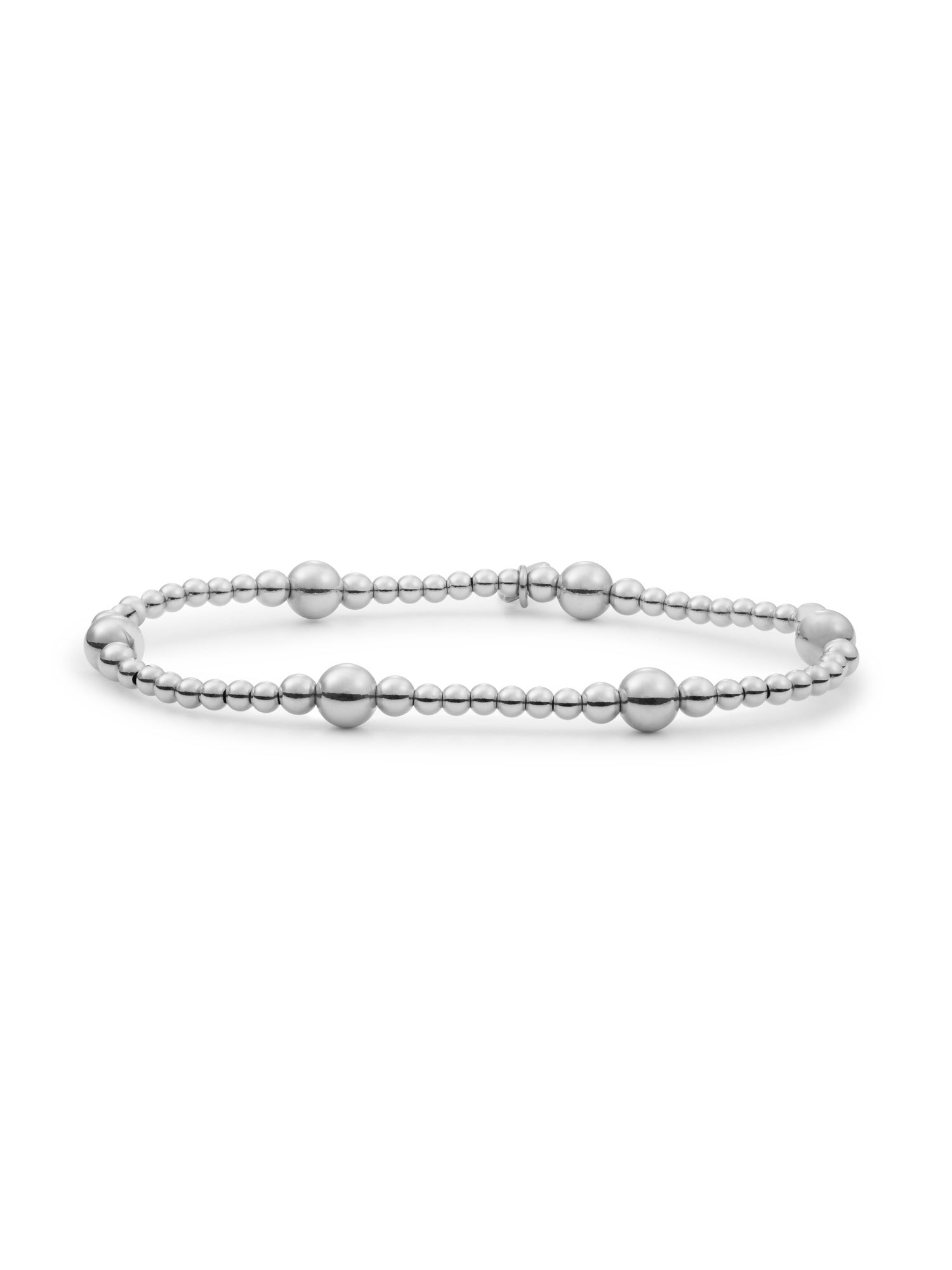 Bold Mix Eclipse Armband - Rhodium Plated