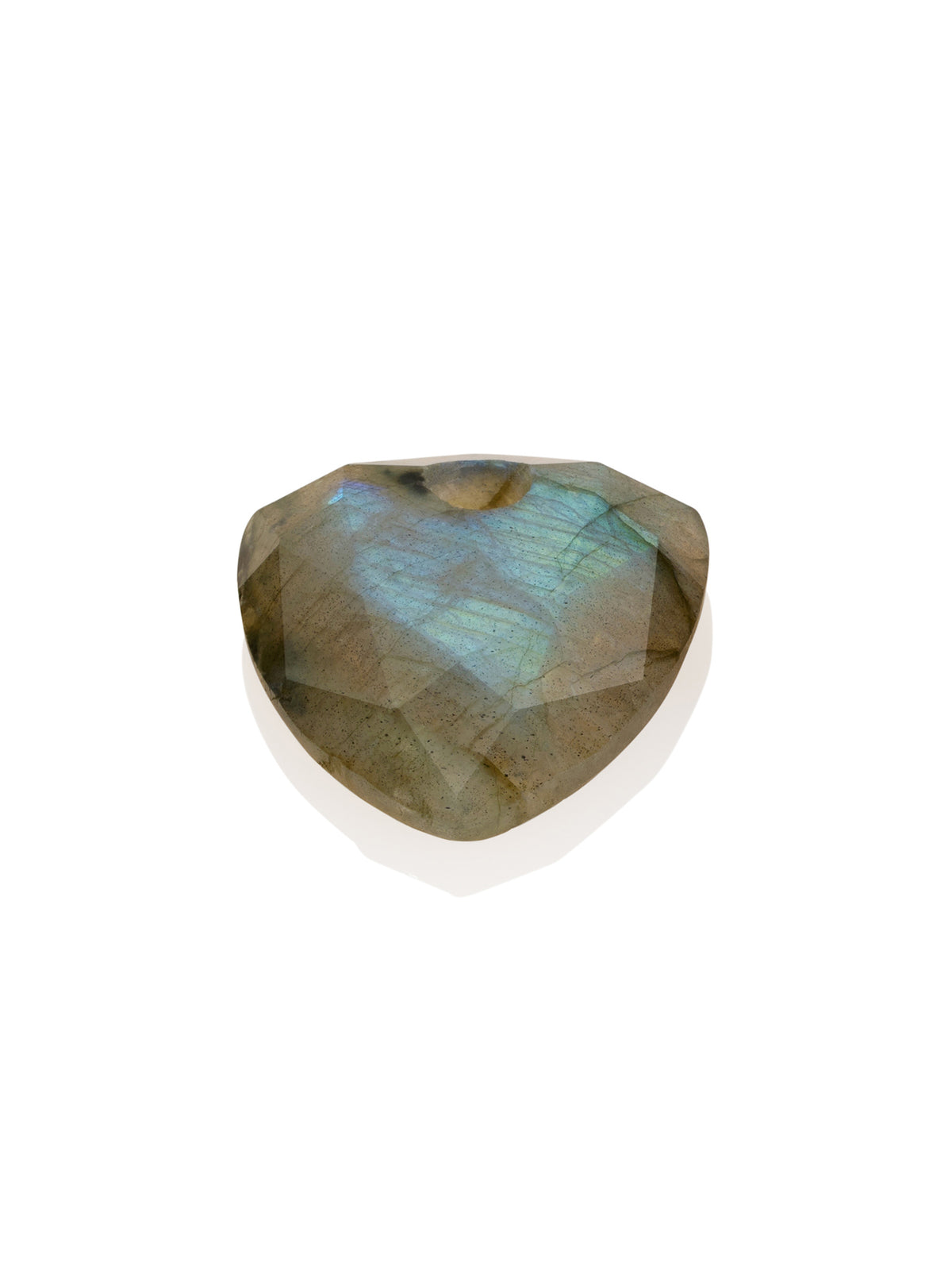 Pendant Edelsteen Trillion Cut Labradorite - Pendant Edelsteen Trillion Cut Labradorite