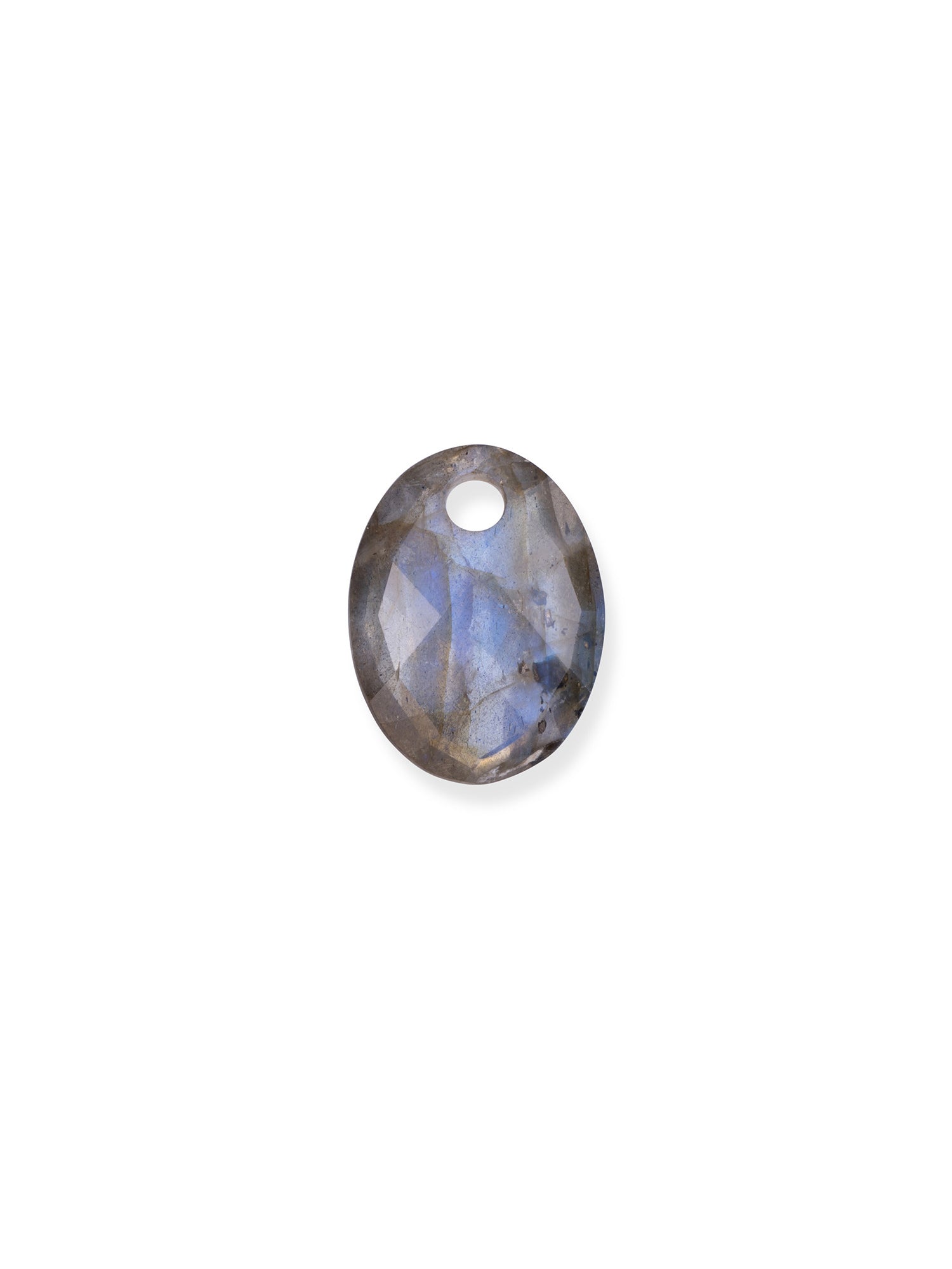 Pendant Edelsteen Medium Oval Labradorite - Pendant Edelsteen Medium Oval Labradorite