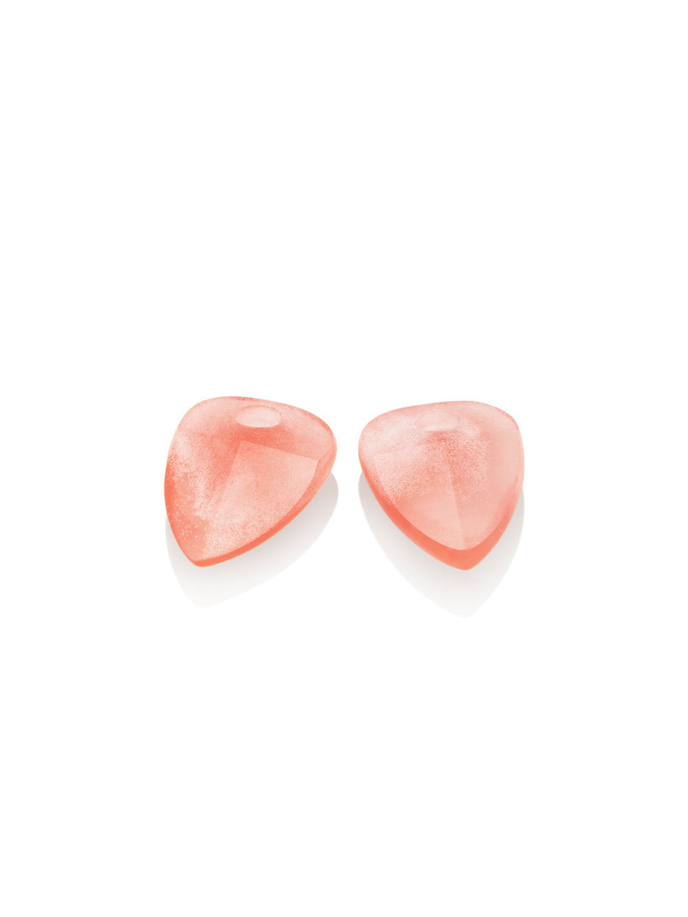 Oorbel Edelstenen Cherry Quartz Edge Mini - Oorbel Edelstenen Cherry Quartz Edge Mini