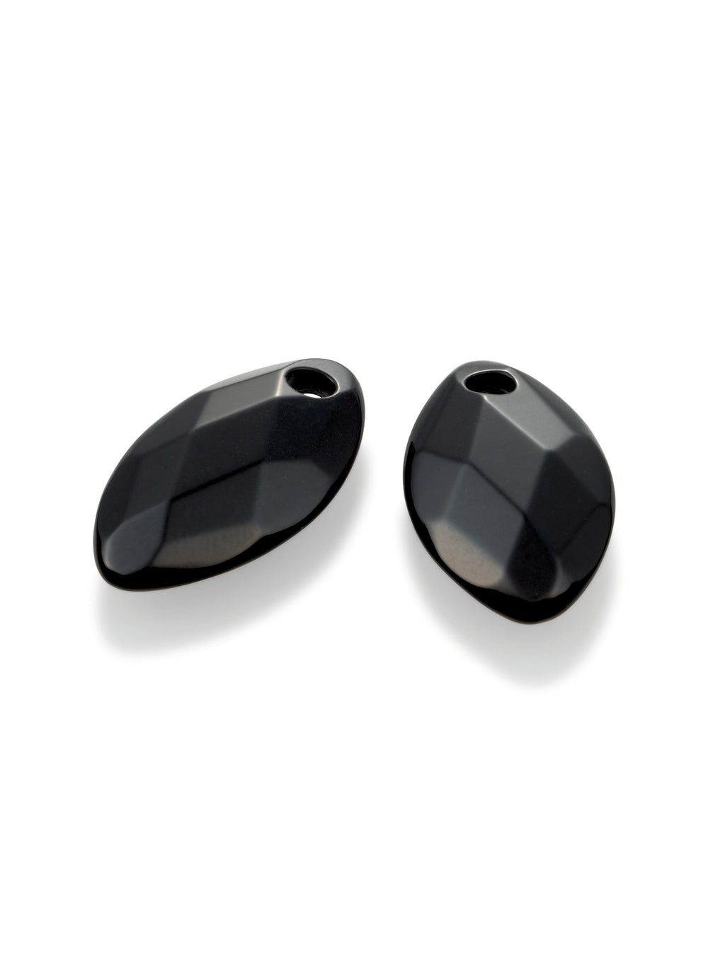 Oorbel Edelstenen Leaf Onyx - Oorbel Edelstenen Leaf Onyx