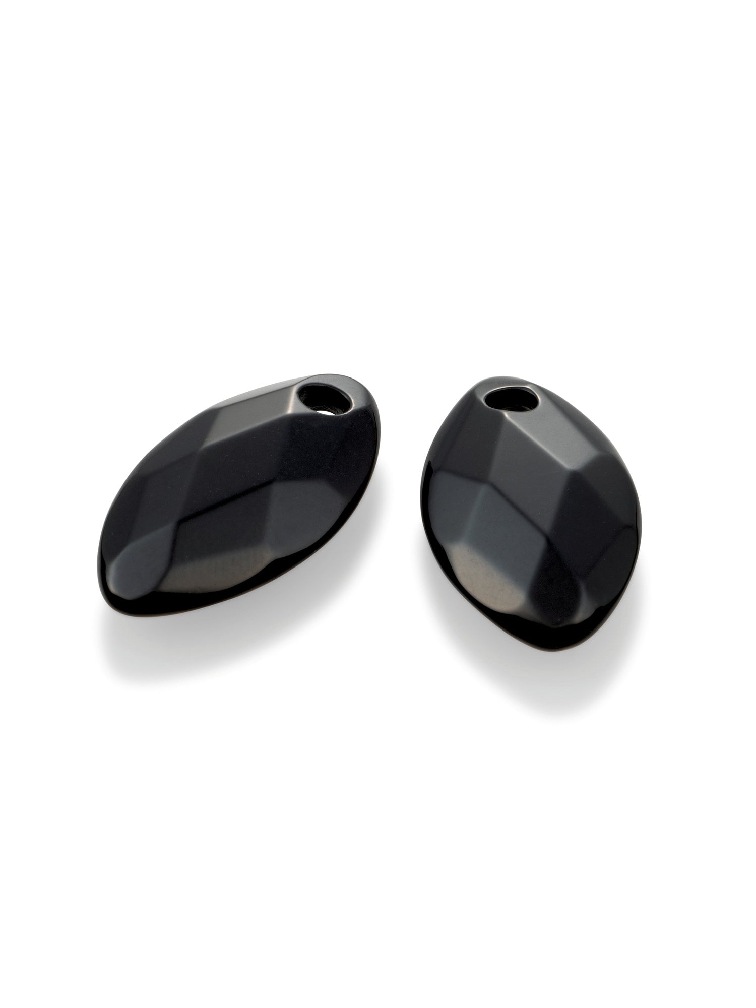 Oorbel Edelstenen Leaf Onyx - Oorbel Edelstenen Leaf Onyx