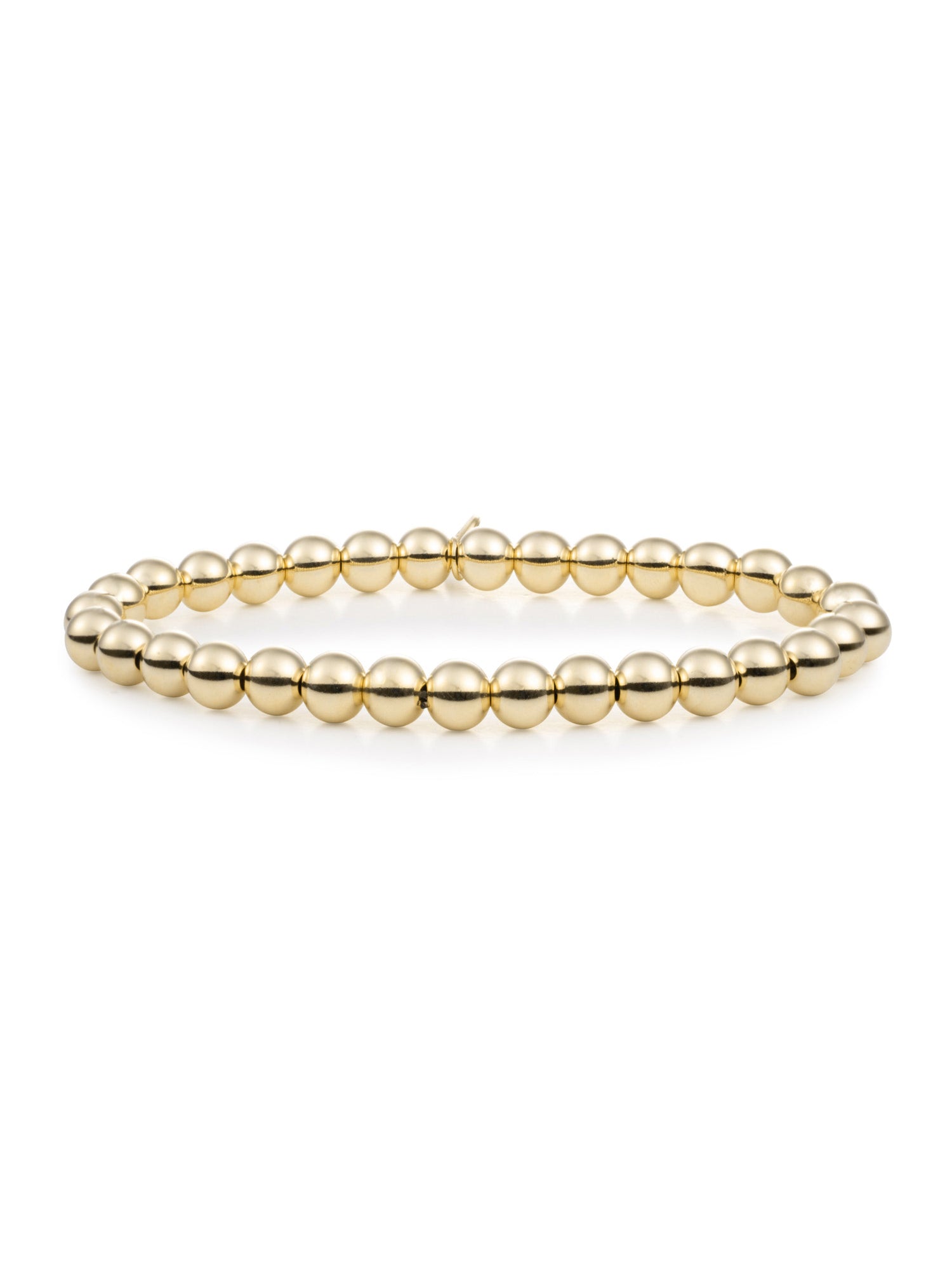 Saturn Armband 6mm - Gold Plated