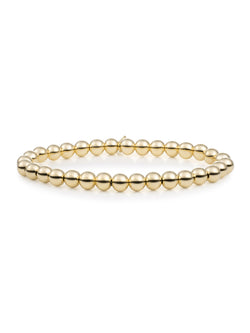 Saturn Armband 6mm - Gold Plated