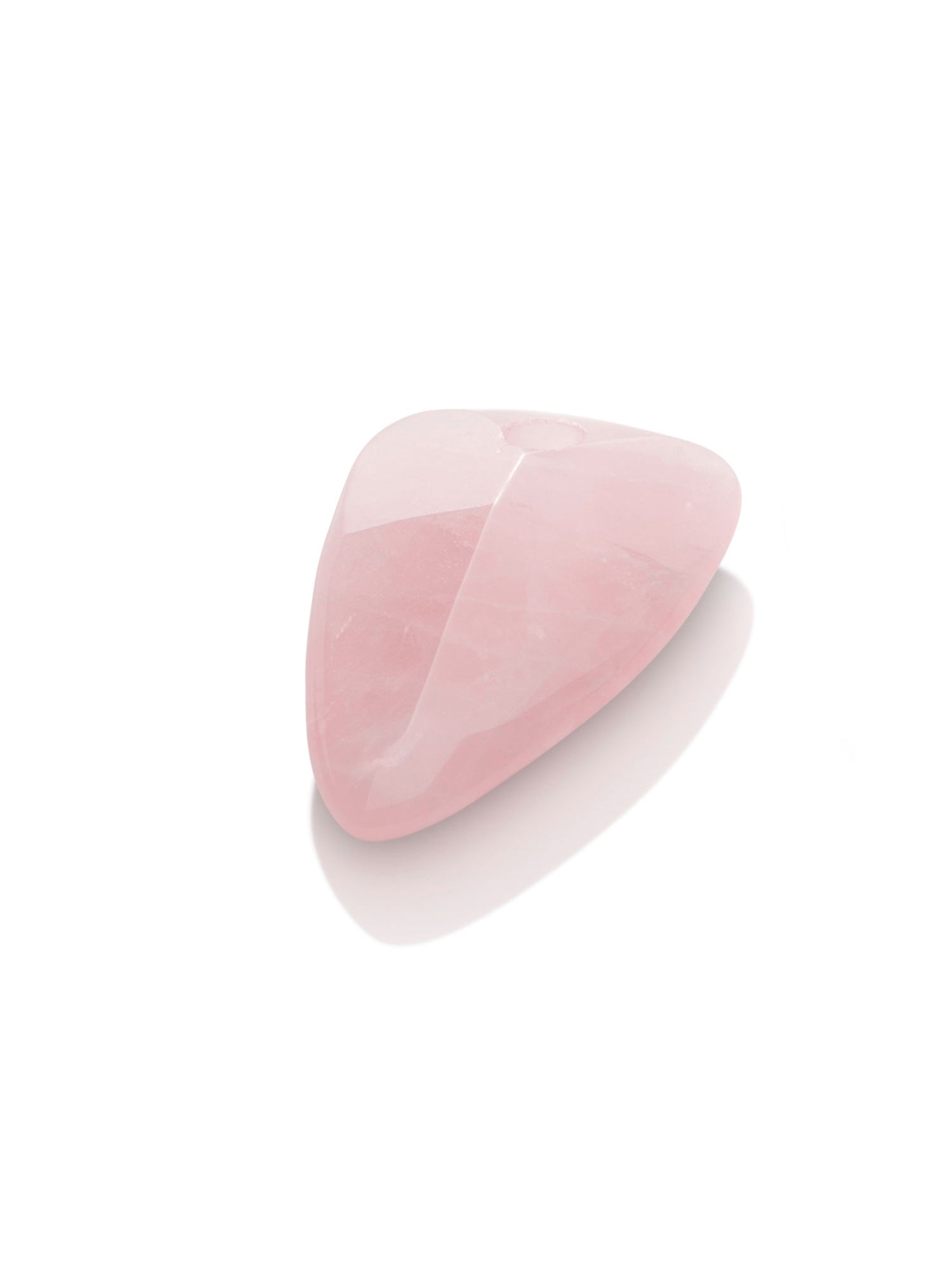 Pendant Edelsteen Rose Quartz Edge Mini - Pendant Edelsteen Rose Quartz Edge Mini