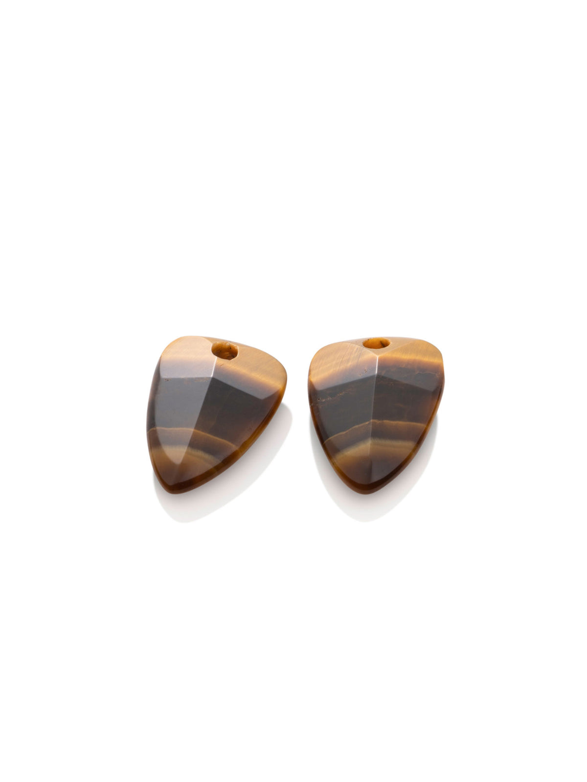 Oorbel Edelstenen Tiger Eye Edge Mini - Oorbel Edelstenen Tiger Eye Edge Mini
