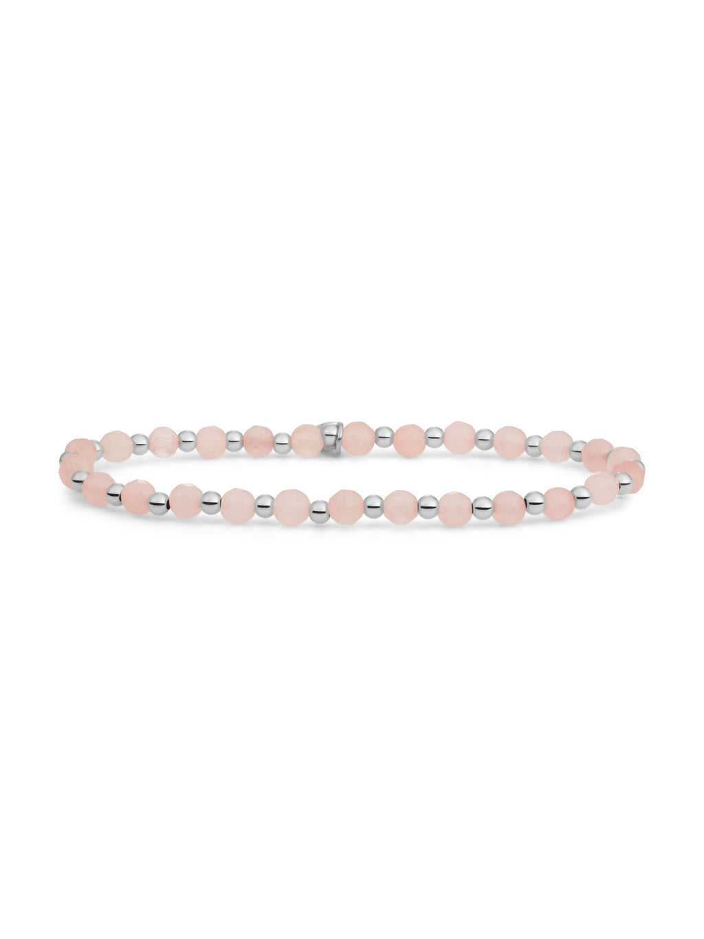 Interstellar Armband Rose Quartz - 0.00 / 0.00 / Rhodium Plated