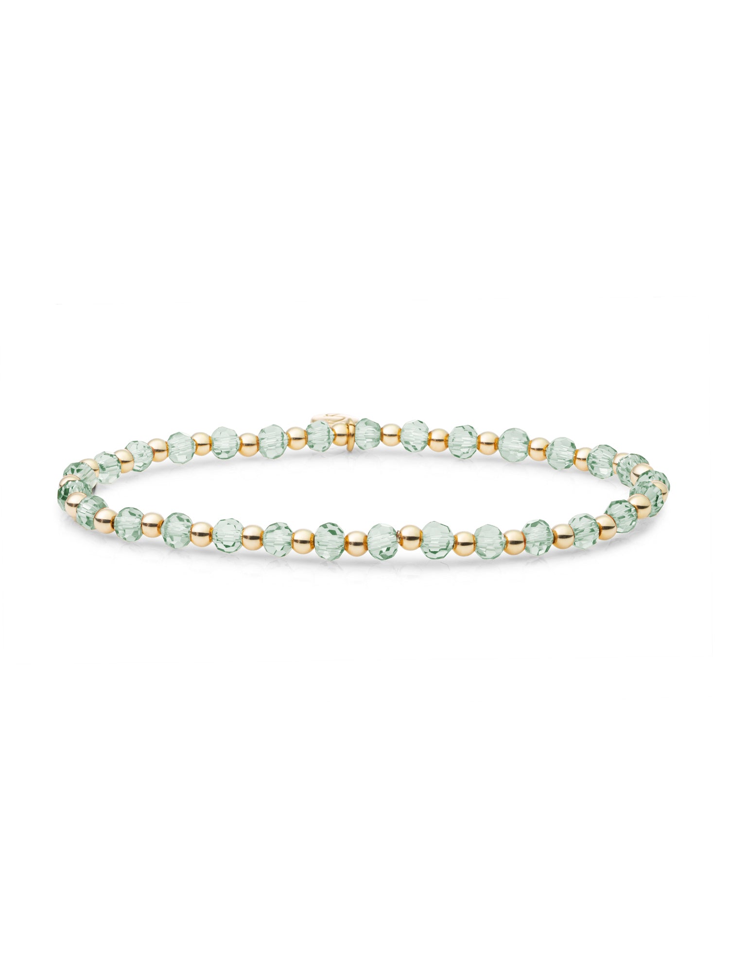 Interstellar Armband Green Amethyst - Gold Plated