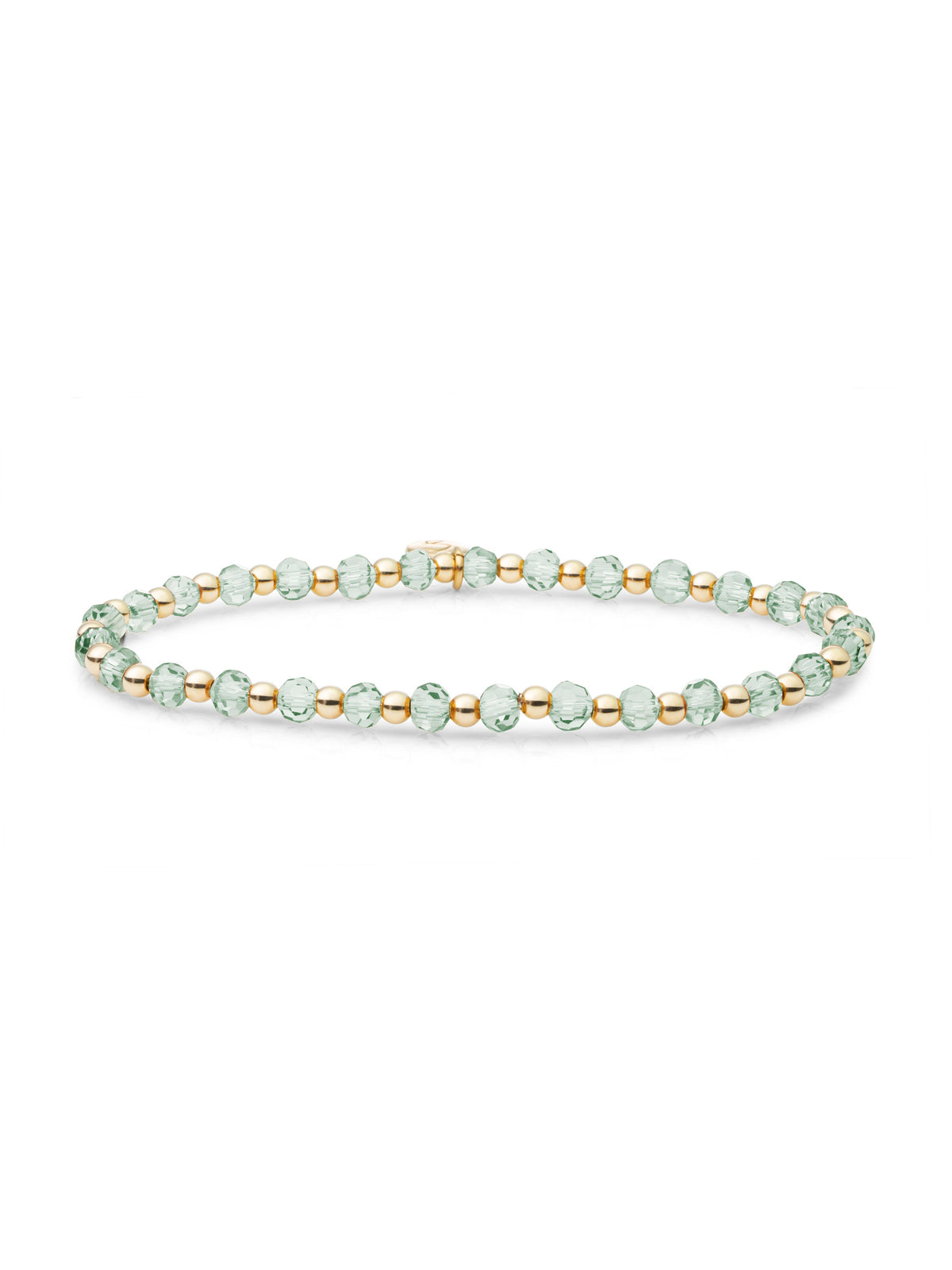 Interstellar Armband Green Amethyst - Gold Plated