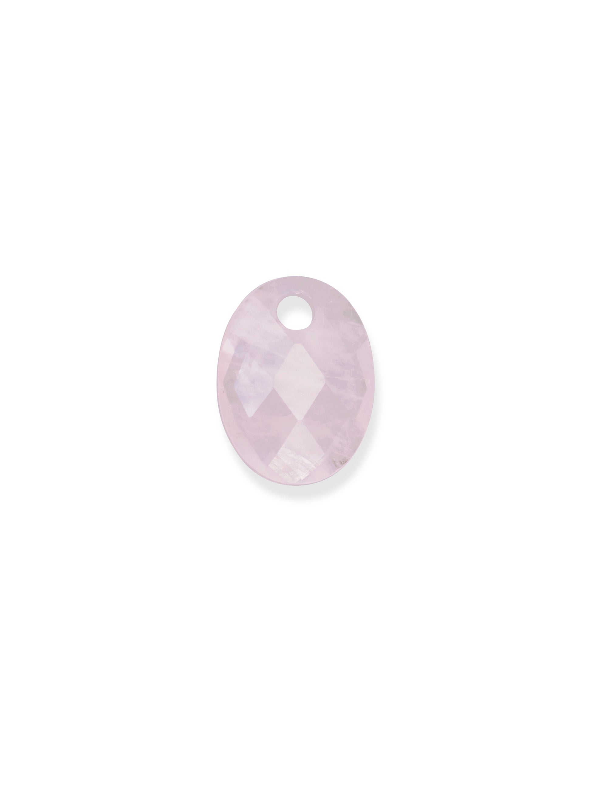 Pendant Edelsteen Medium Oval Rose Quartz - Pendant Edelsteen Medium Oval Rose Quartz