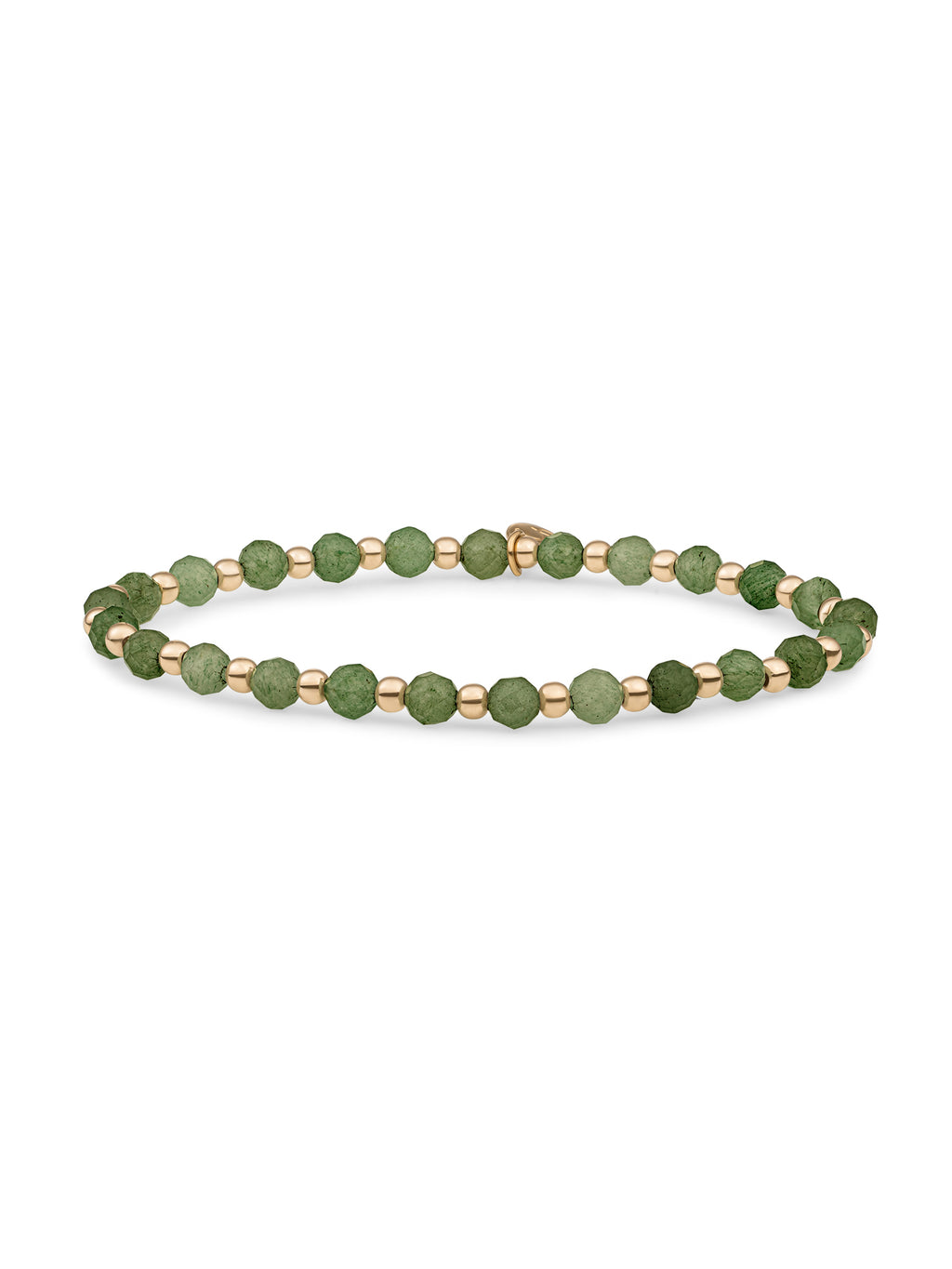 Interstellar Armband Lime Jade - 0.00 / 0.00 / Gold Plated