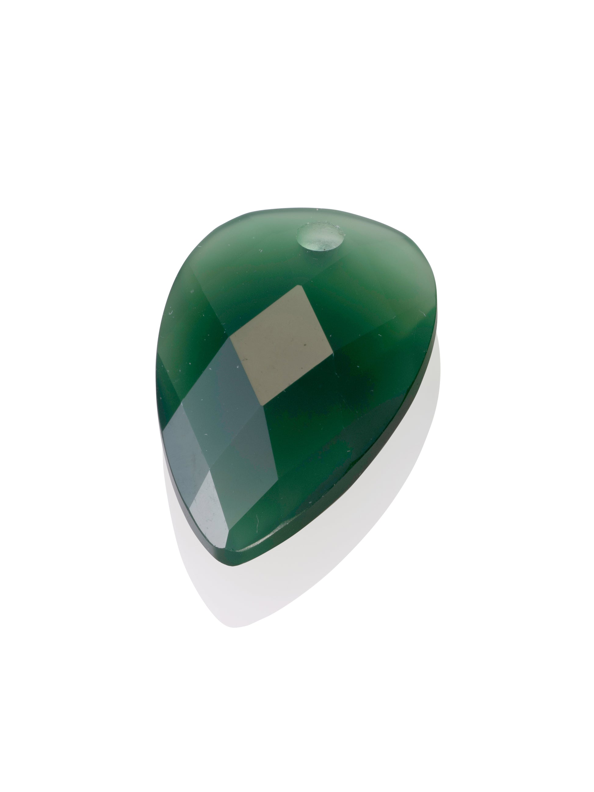 Pendant Edelsteen Blossom Green Onyx - Pendant Edelsteen Blossom Green Onyx