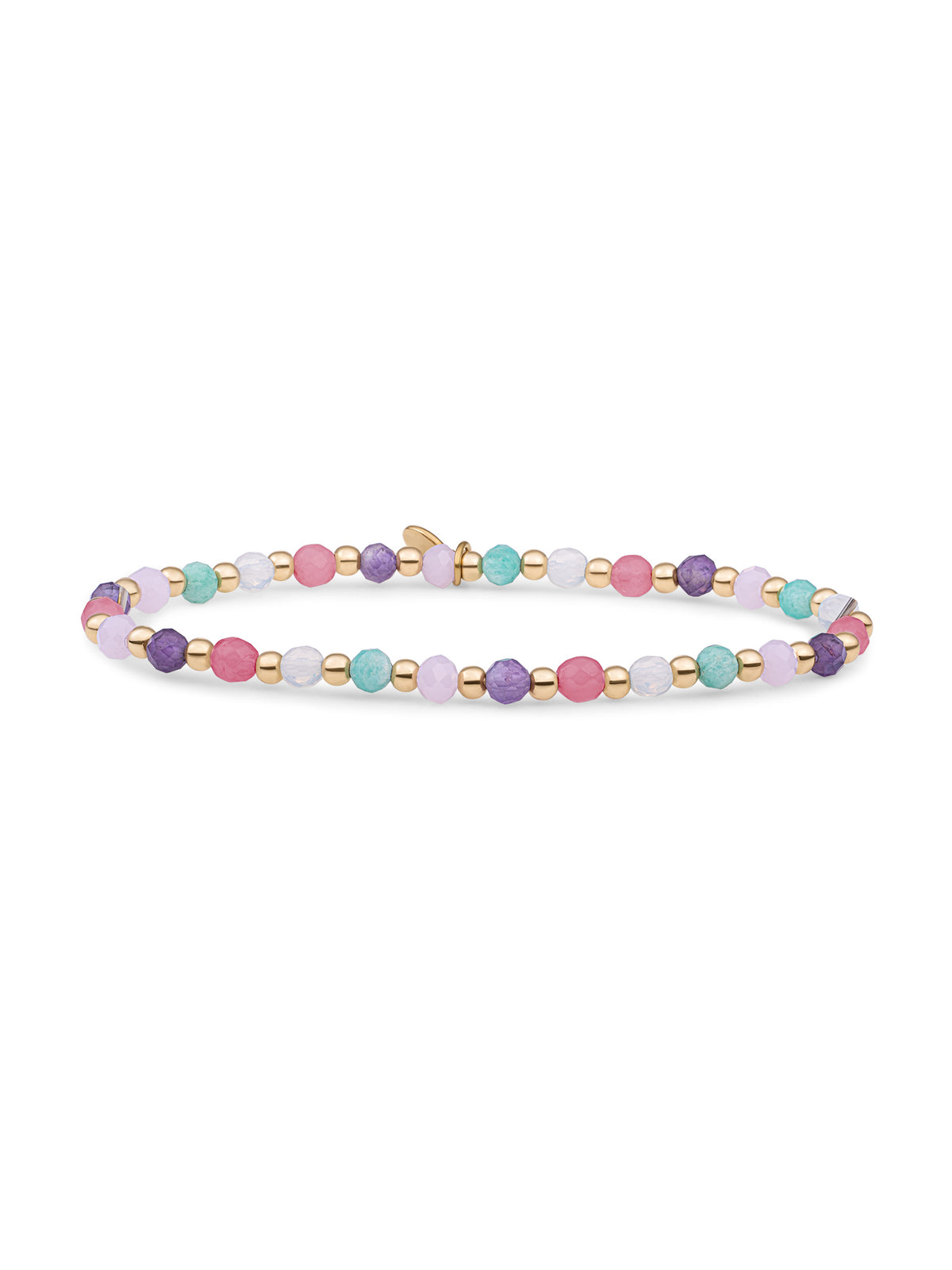 Interstellar Armband Multi Gem - Pastel - Gold Plated