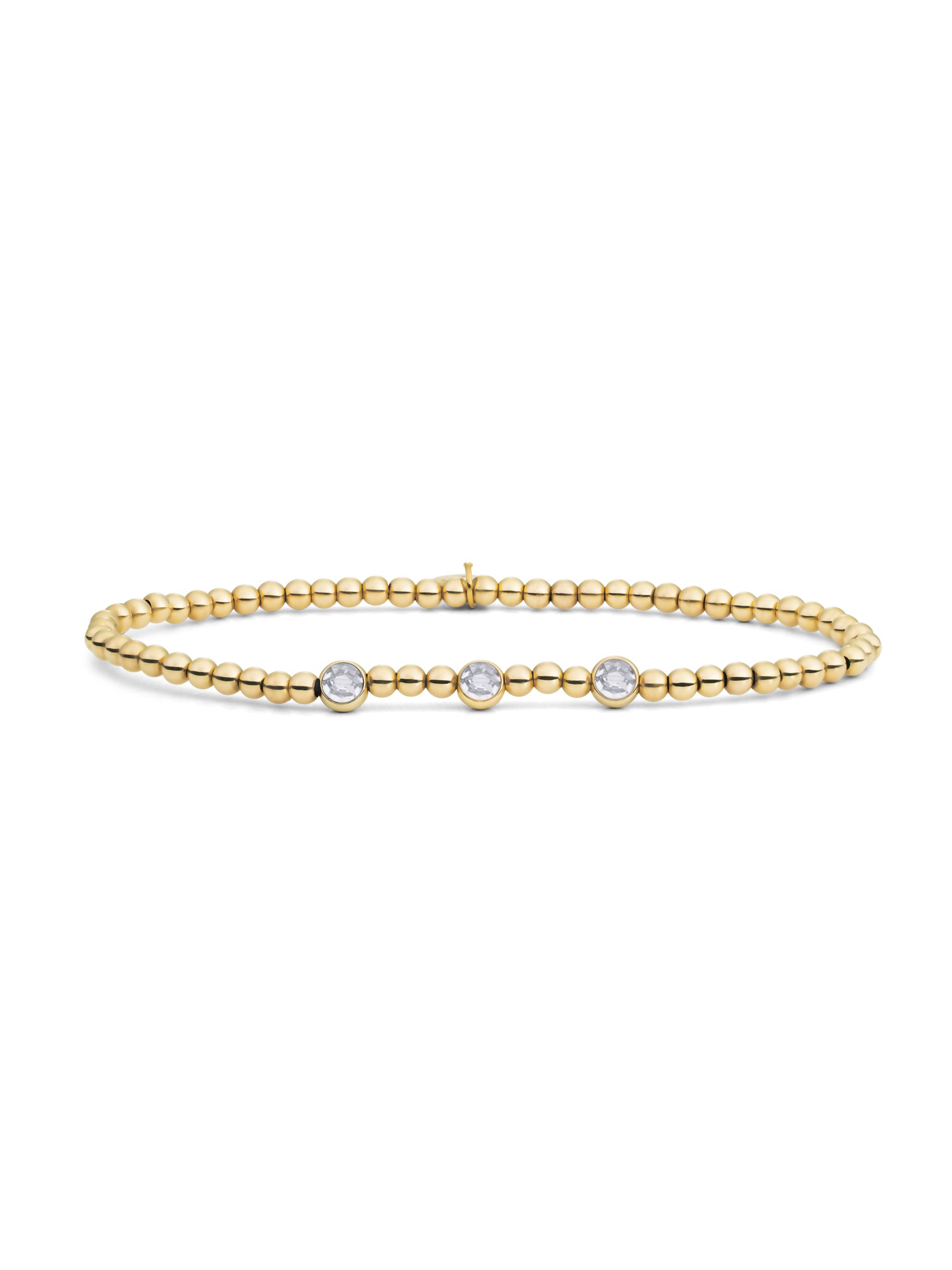 Zirconia Armband - Gold Plated