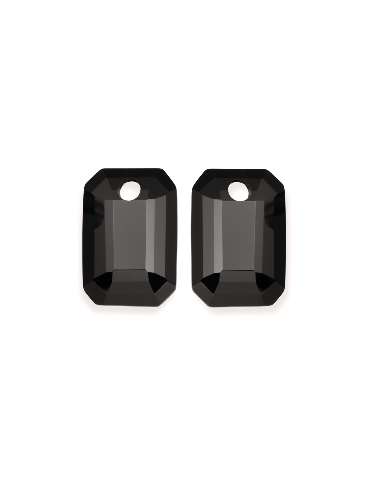 Oorbel Edelstenen Baguette Onyx - Oorbel Edelstenen Baguette Onyx