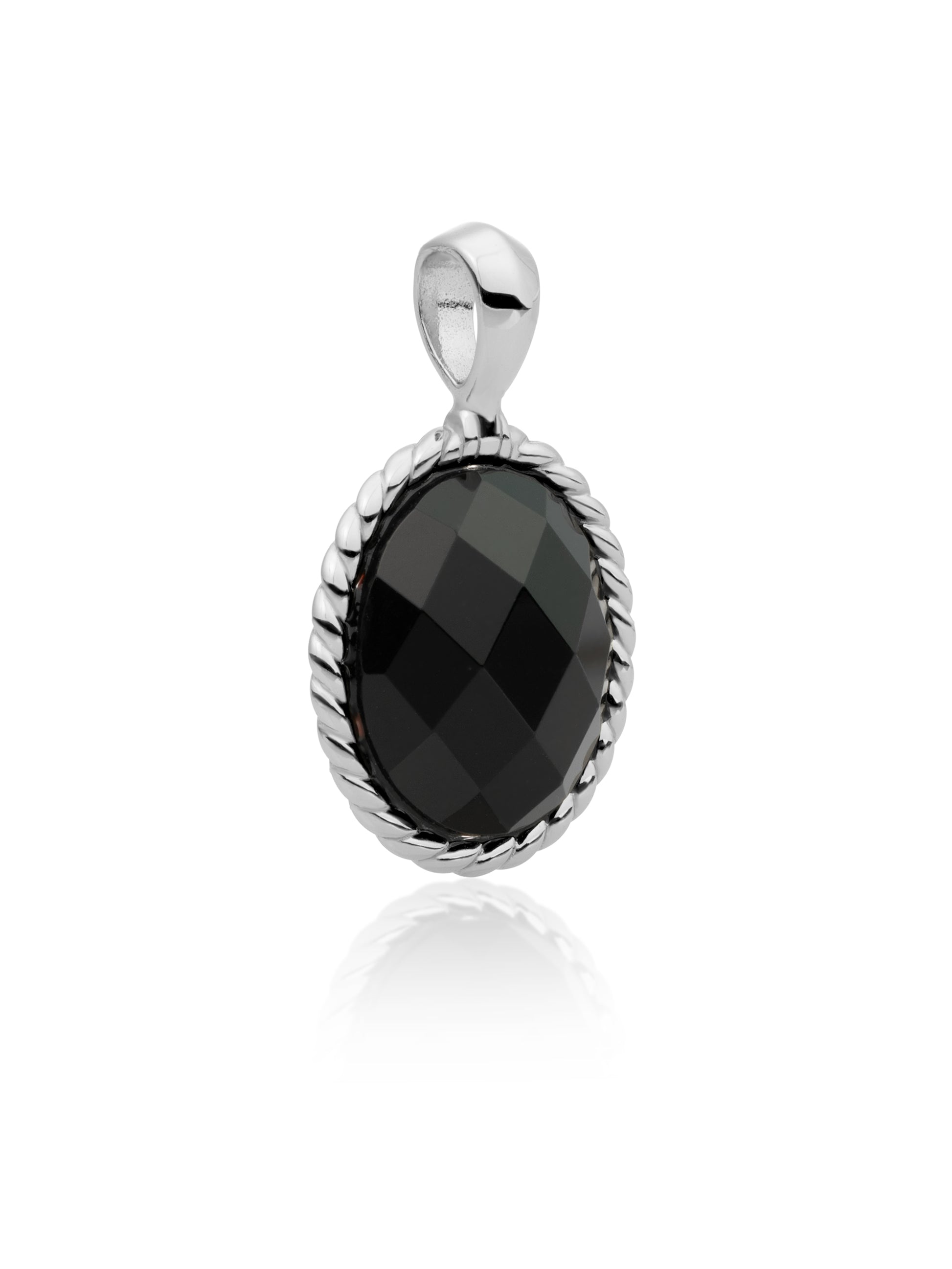 Twist Pendant Onyx