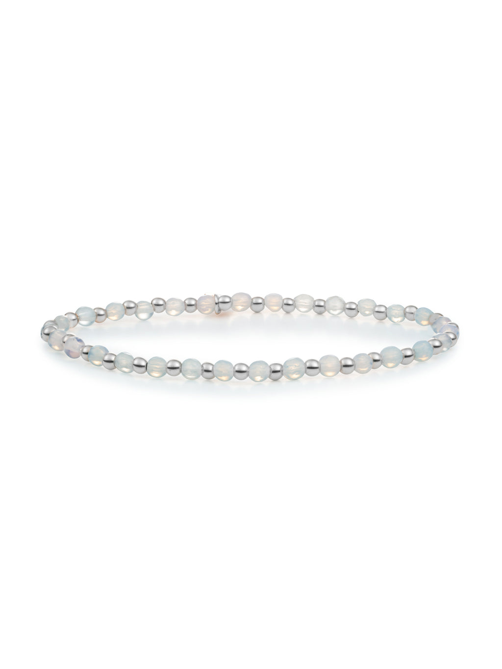 Interstellar Armband Opalite - Rhodium Plated