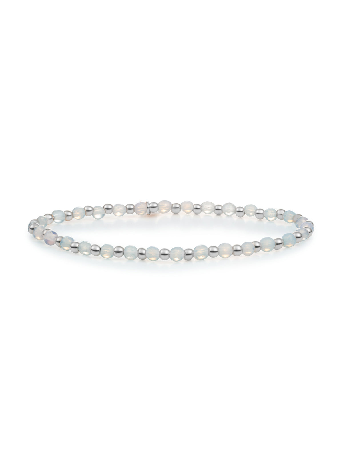 Interstellar Armband Opalite - Rhodium Plated