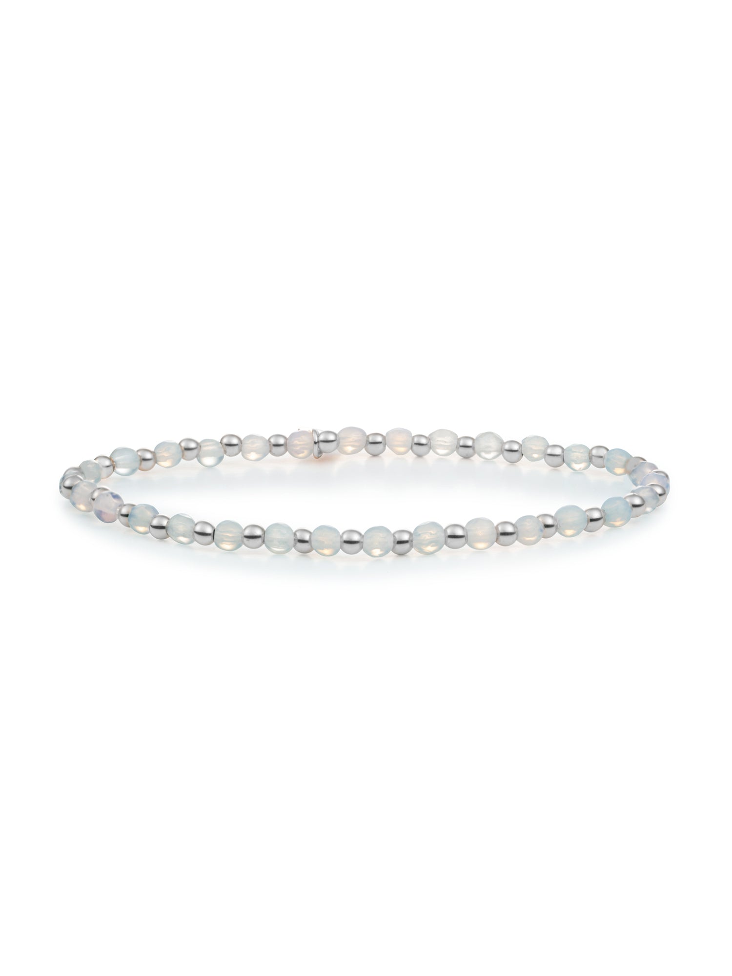 Interstellar Armband Opalite - Rhodium Plated