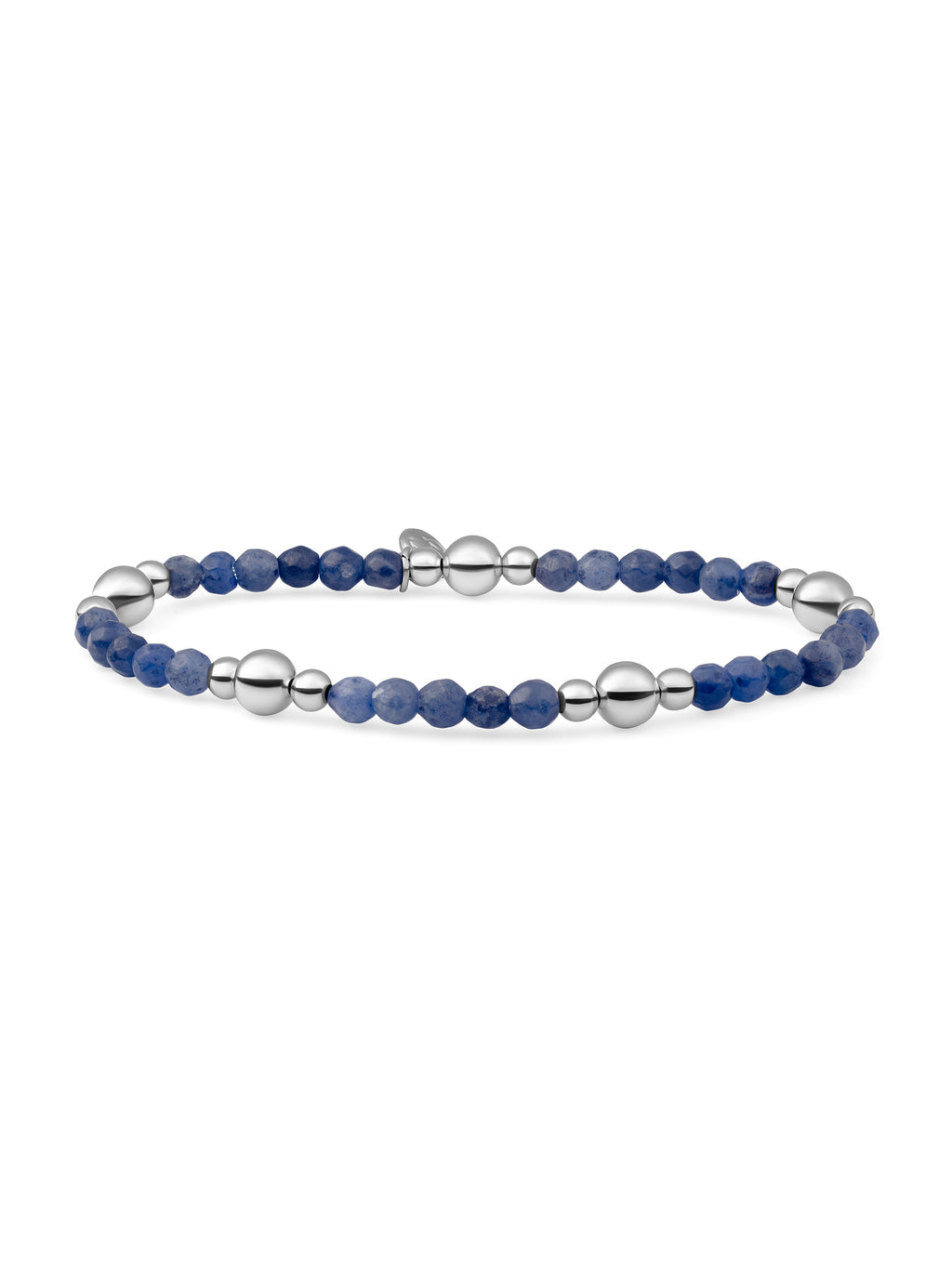 Bold Mix Armband Sodalite - Rhodium Plated