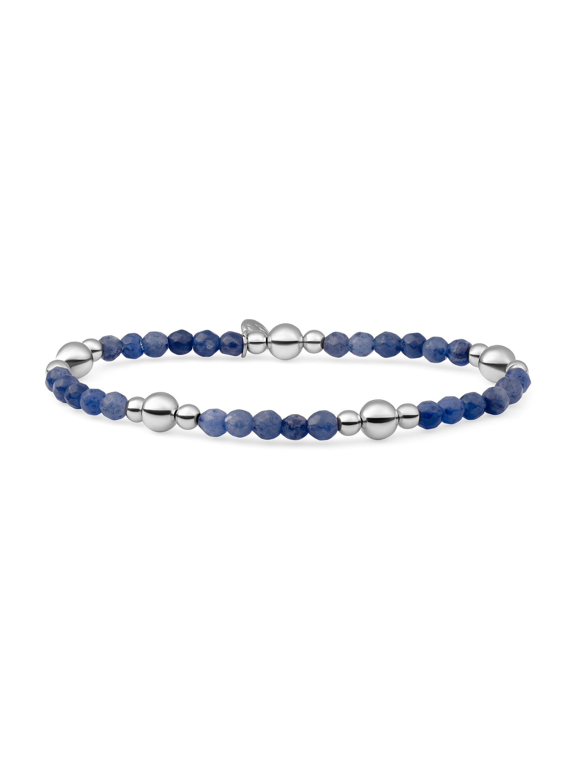 Bold Mix Armband Sodalite - Rhodium Plated