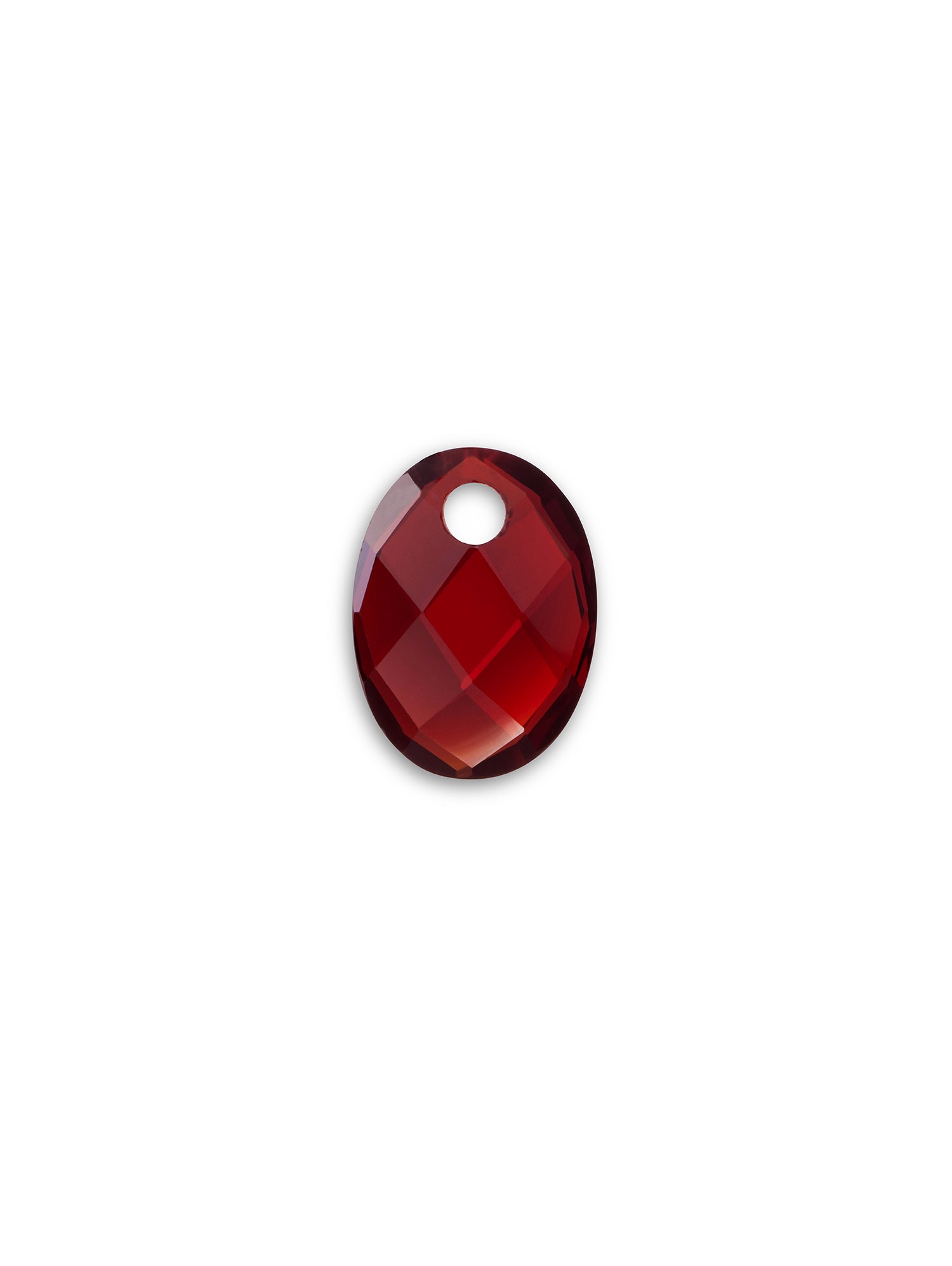 Pendant Edelsteen Medium Oval Ruby Quartz - Pendant Edelsteen Medium Oval Ruby Quartz