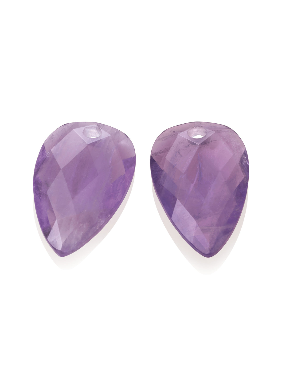 Oorbel Edelstenen Blossom Amethyst - Oorbel Edelstenen Blossom Amethyst