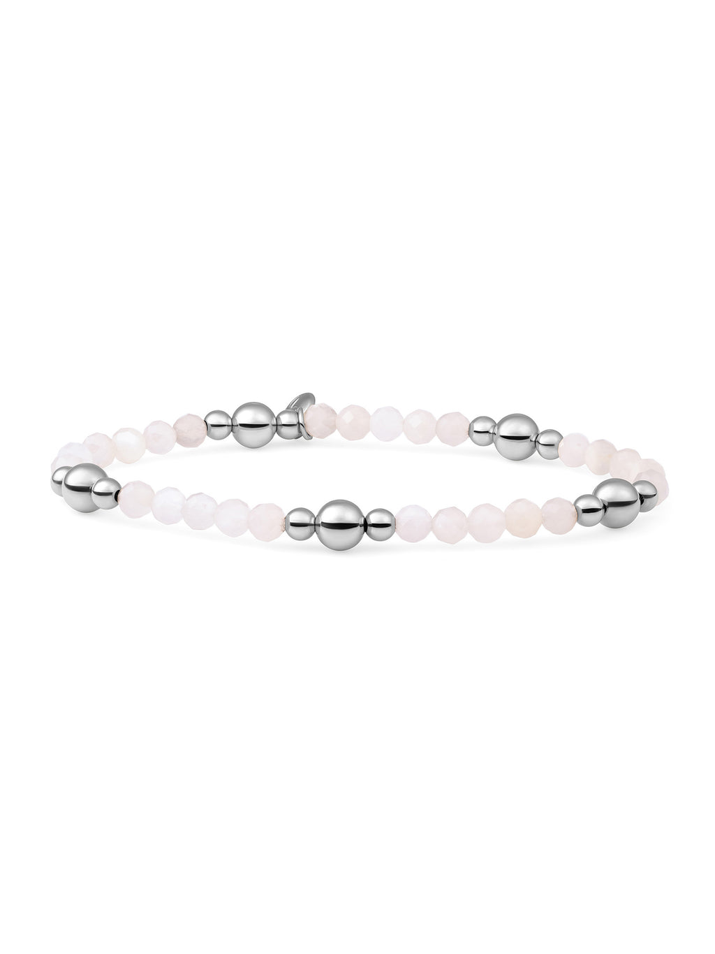 Bold Mix Armband Moonstone - 0.00 / 0.00 / Rhodium Plated