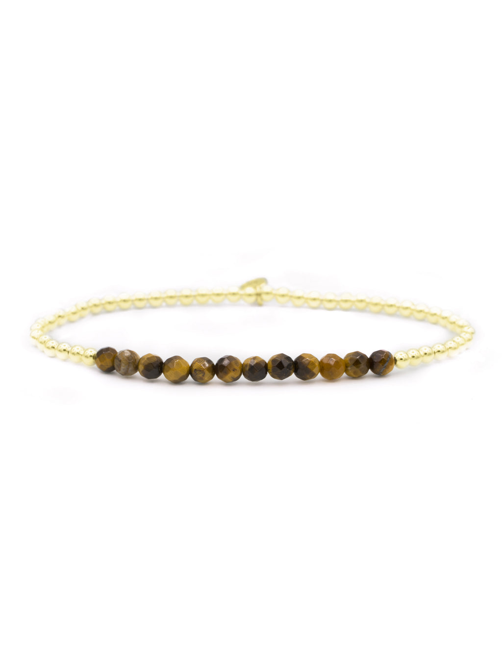 Universe Armband Tiger Eye - 0.00 / 0.00 / Rhodium Plated